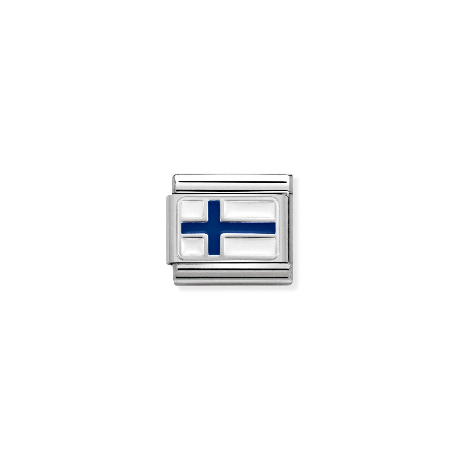 Nomination Classic FLAGS Silver Finland Charm