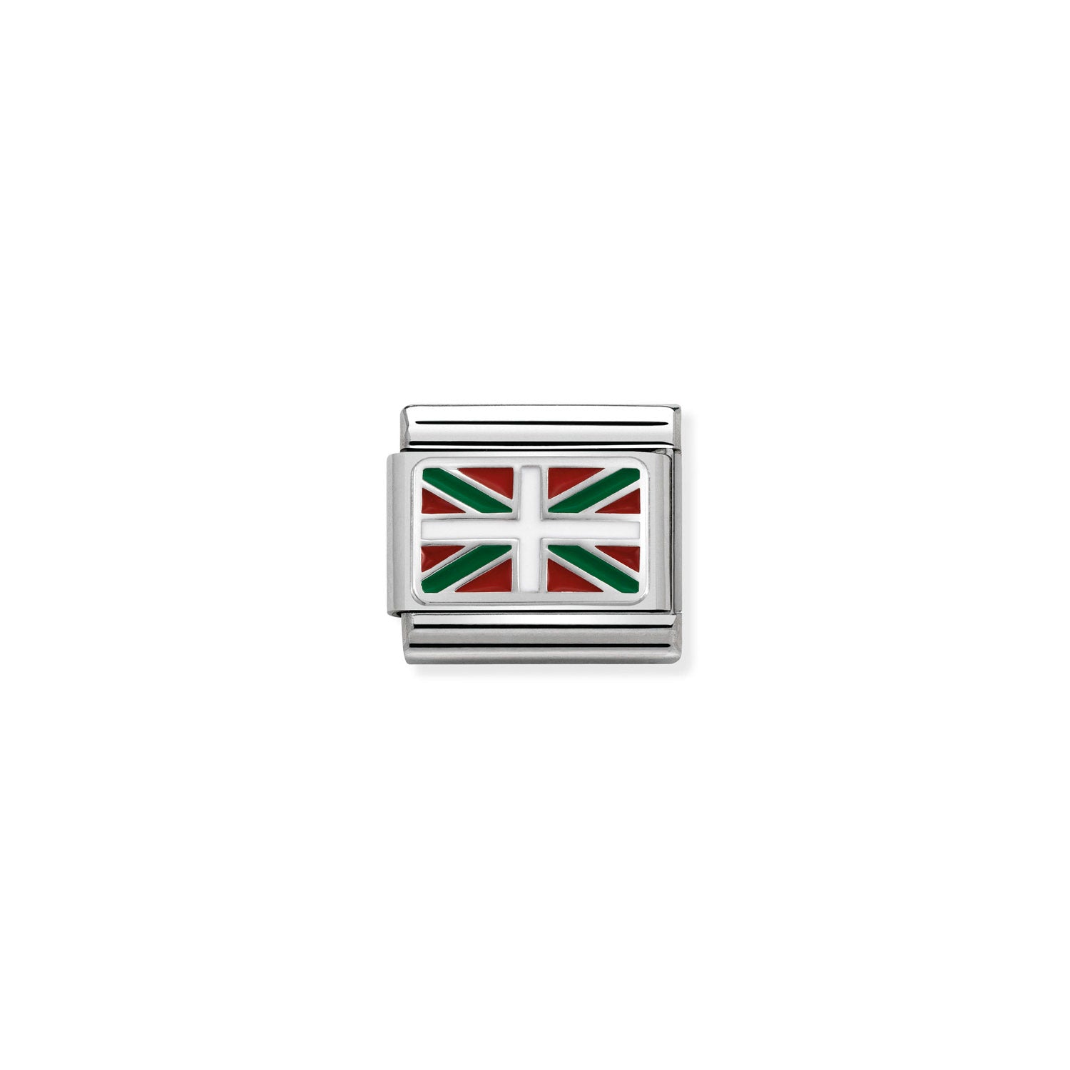 Nomination Classic FLAGS Silver Basque Country Charm