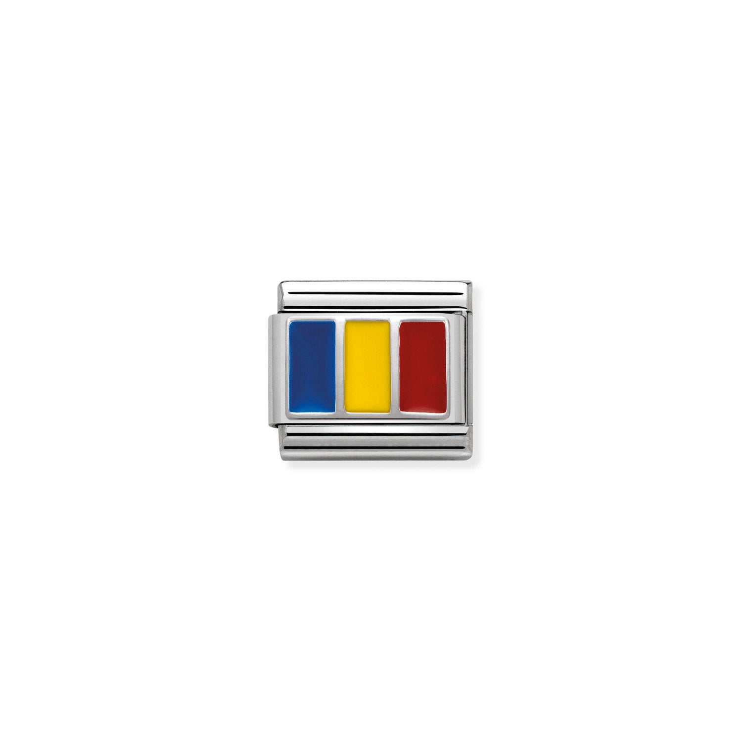Nomination Classic FLAGS Silver Romania Charm