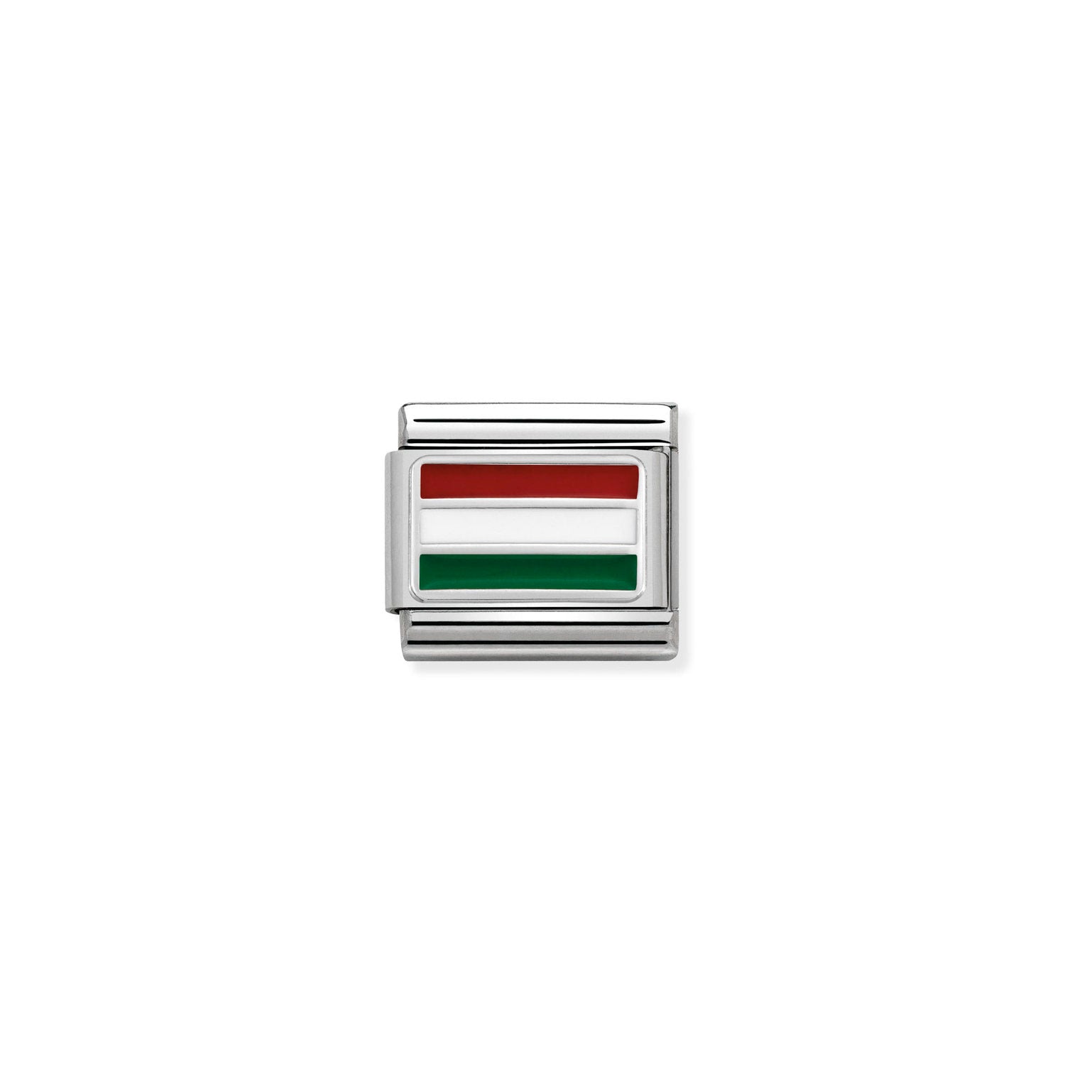Nomination Classic FLAGS Silver Hungary Charm