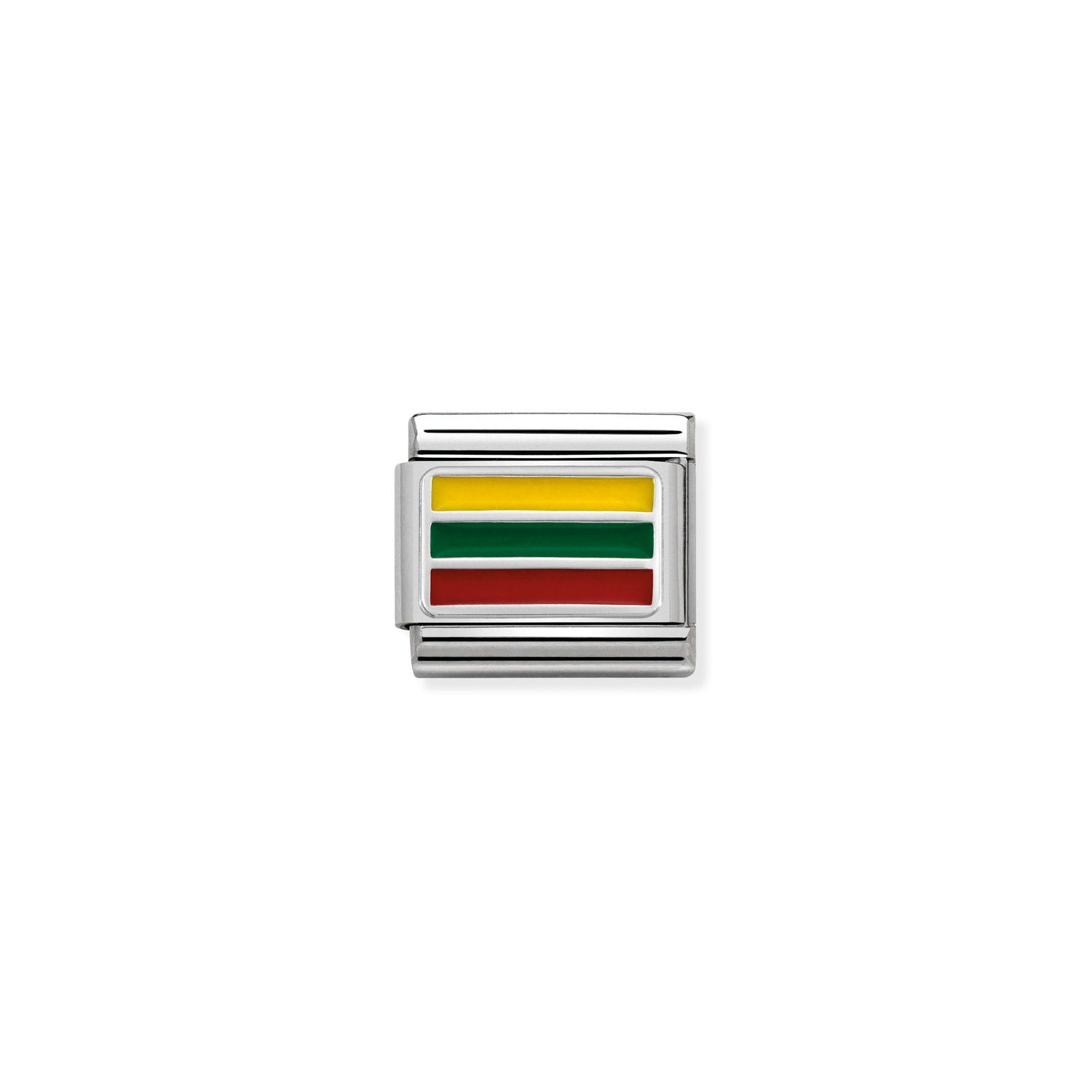 Nomination Classic FLAGS Silver Lithuania Charm