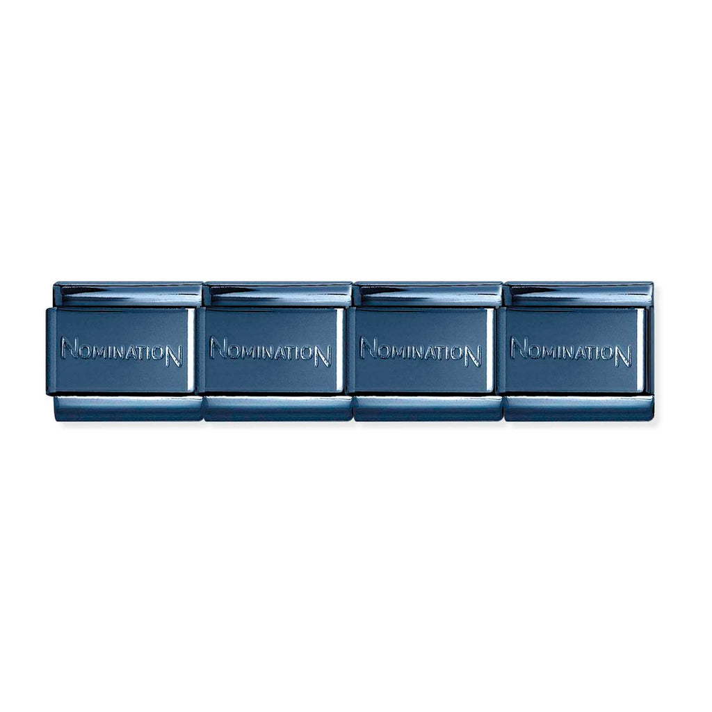 Nomination CLASSIC Blue Coloured Base Bracelets in stainless steel