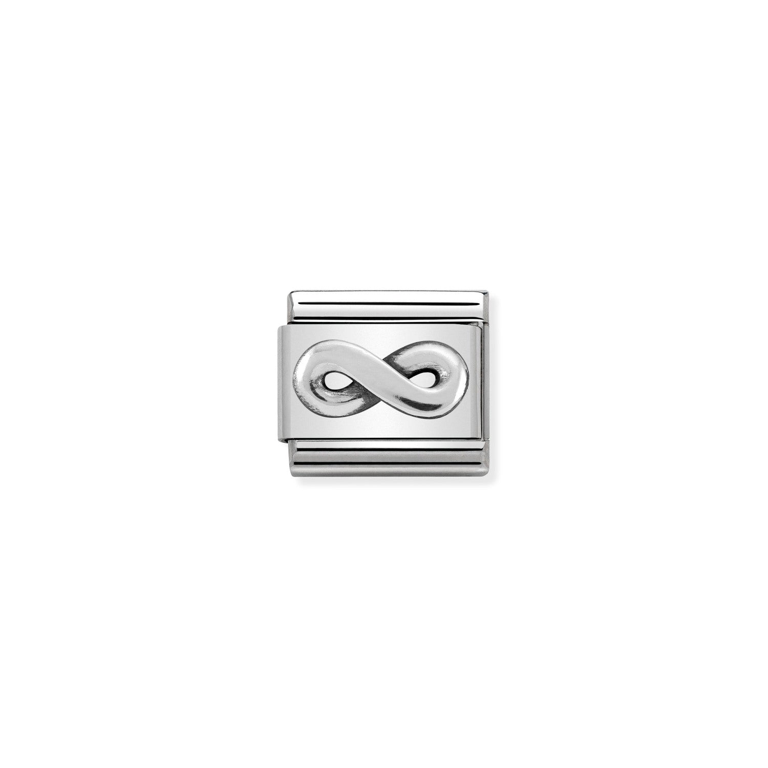 Nomination Classic OXIDIZED SYMBOLS in Silver Infinity Charm