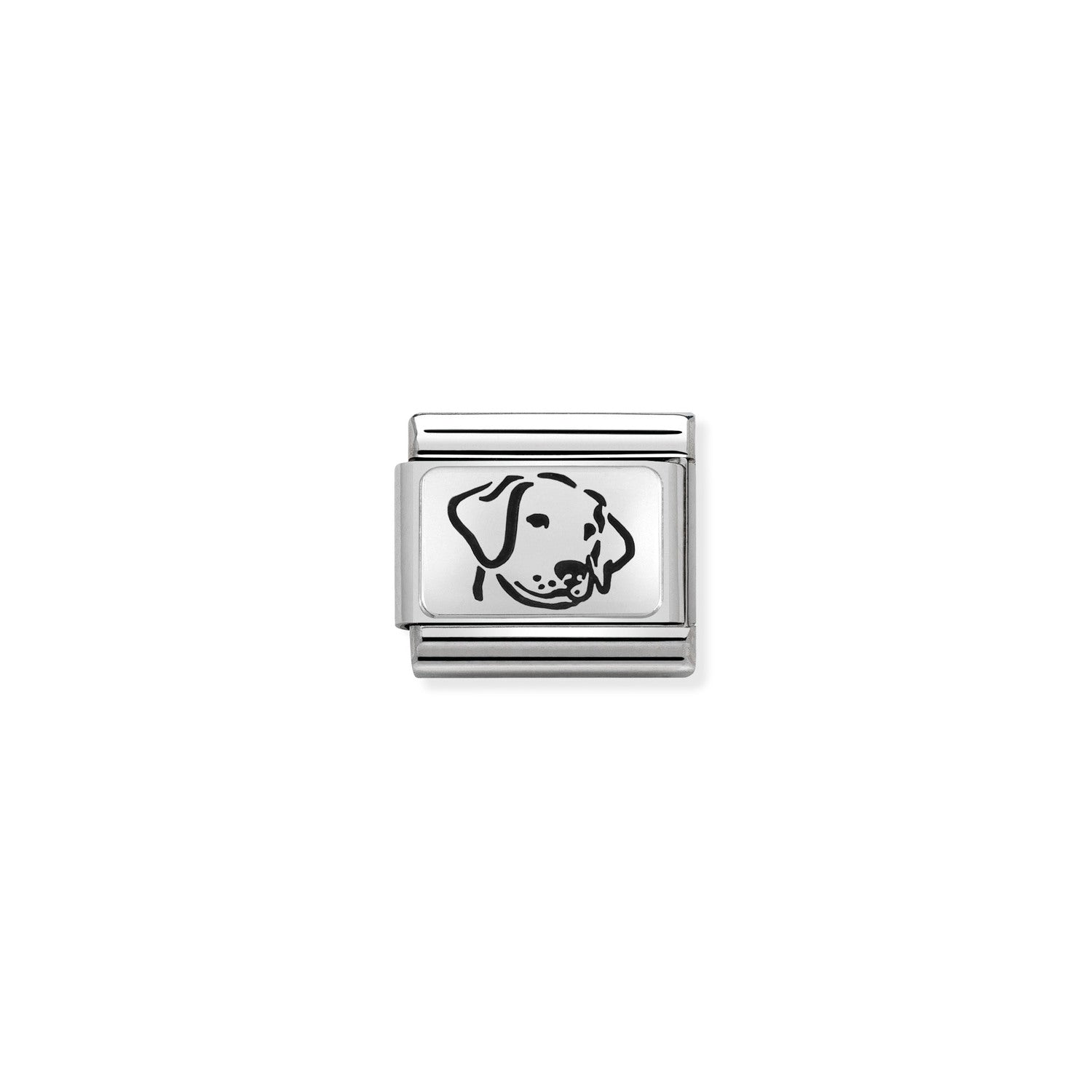 Nomination Classic Silver Dog Charm