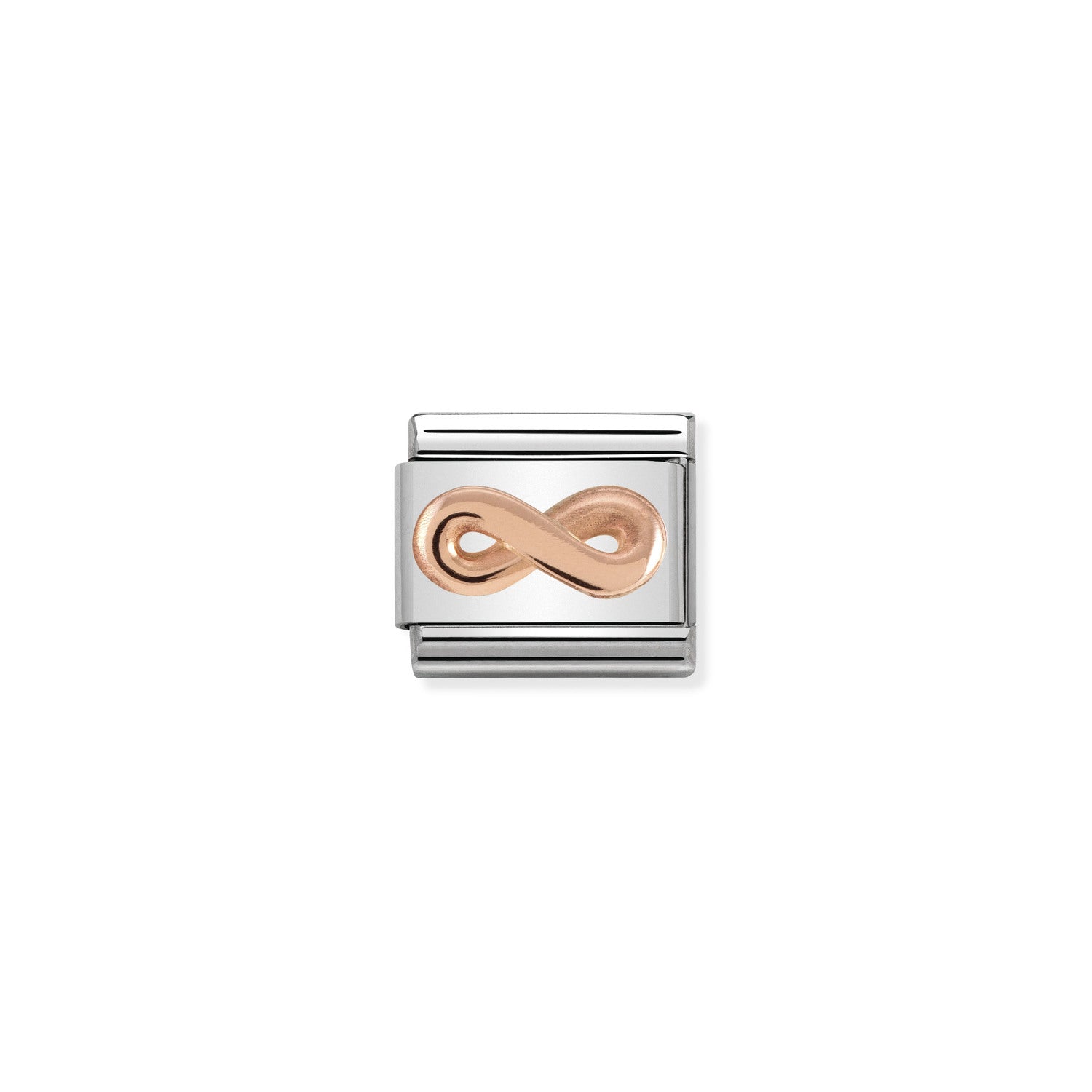 Nomination Classic RELIEF SYMBOLS 9ct Rose Gold Infinity Charm