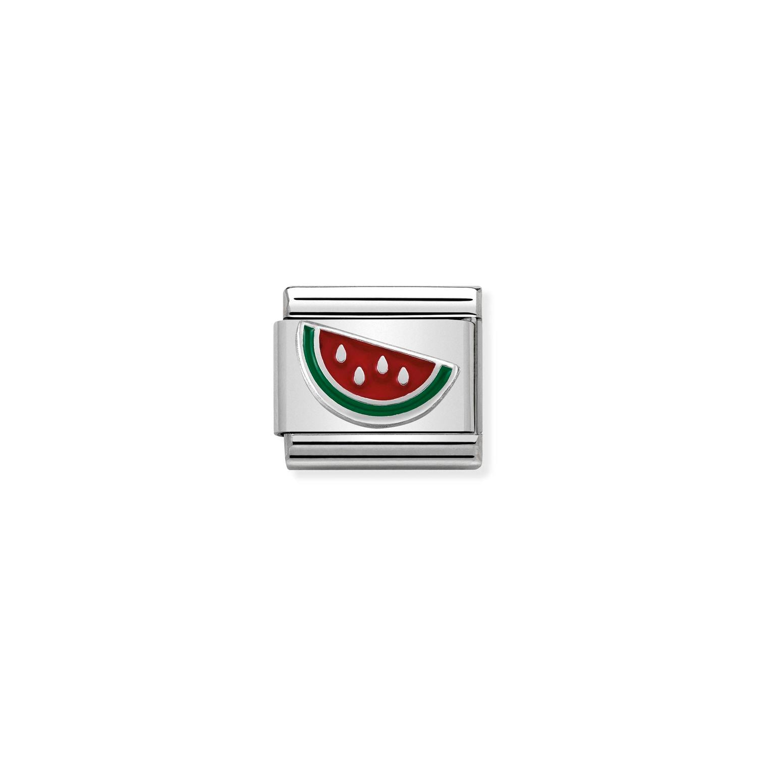 Nomination Classic SYMBOLS Silver Watermelon Charm