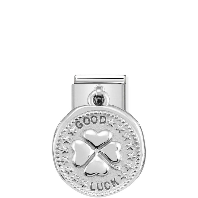 Nomination Classic CHARMS WISHES Silver GOOD LUCK Charm