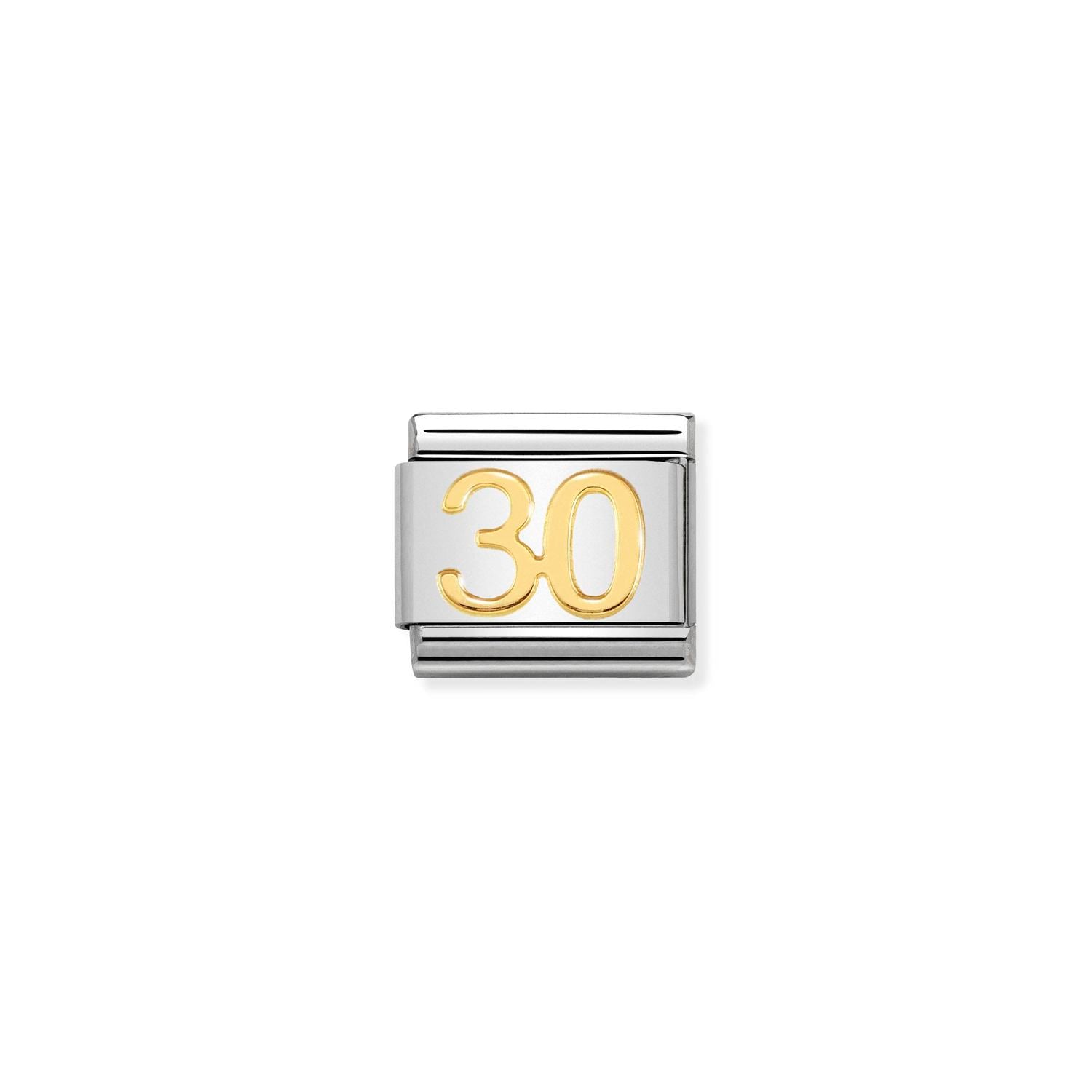 Nomination Classic Gold 30 Charm