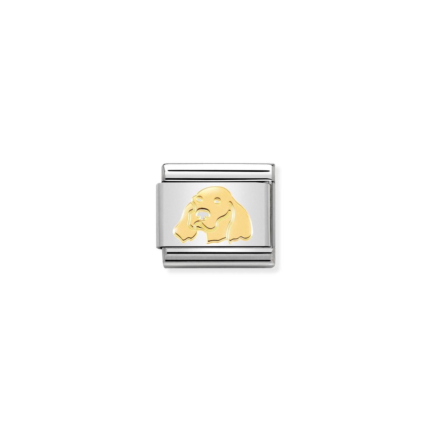 Nomination Classic Gold Irish Setter Charm