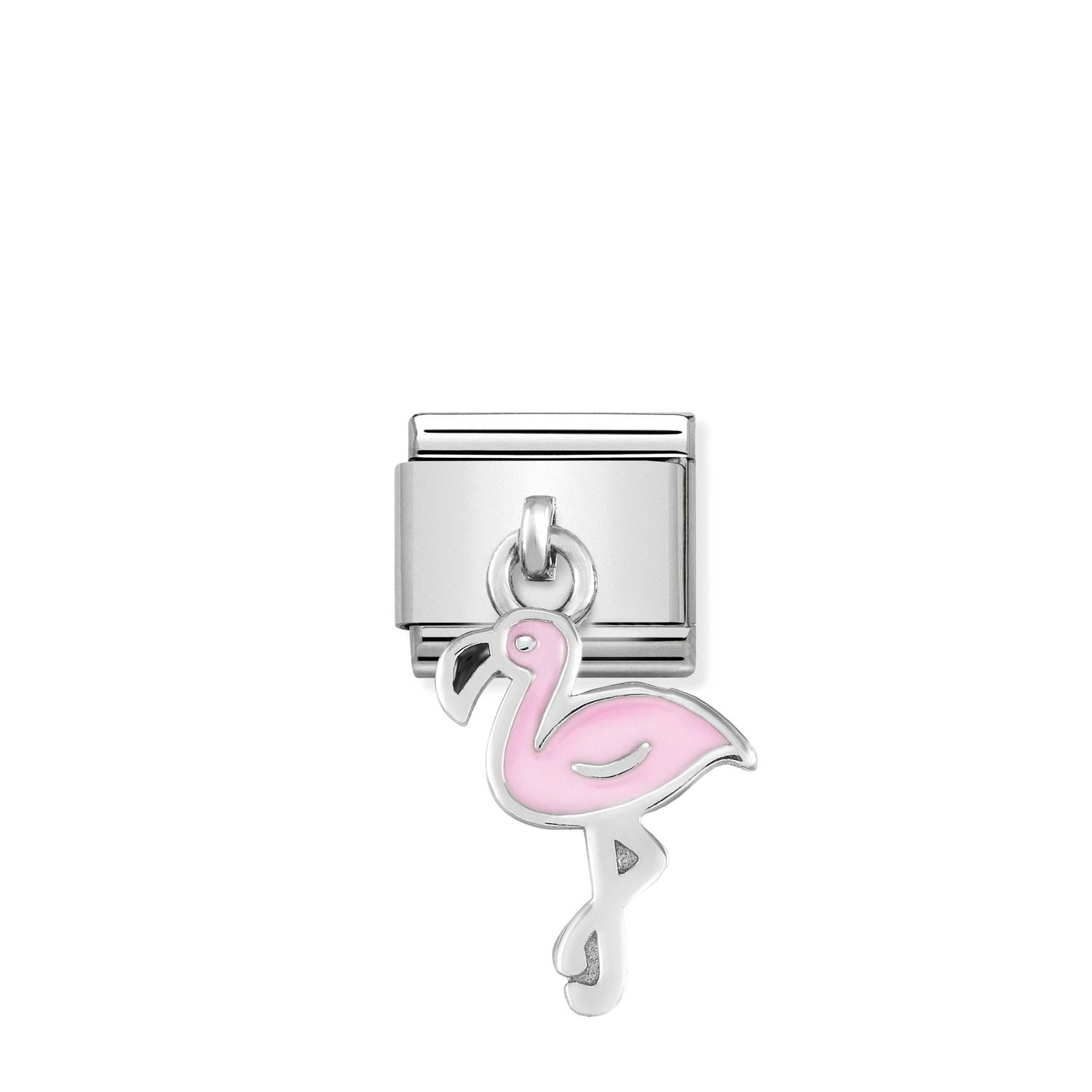 Nomination Classic CHARMS Silver Flamingo Charm