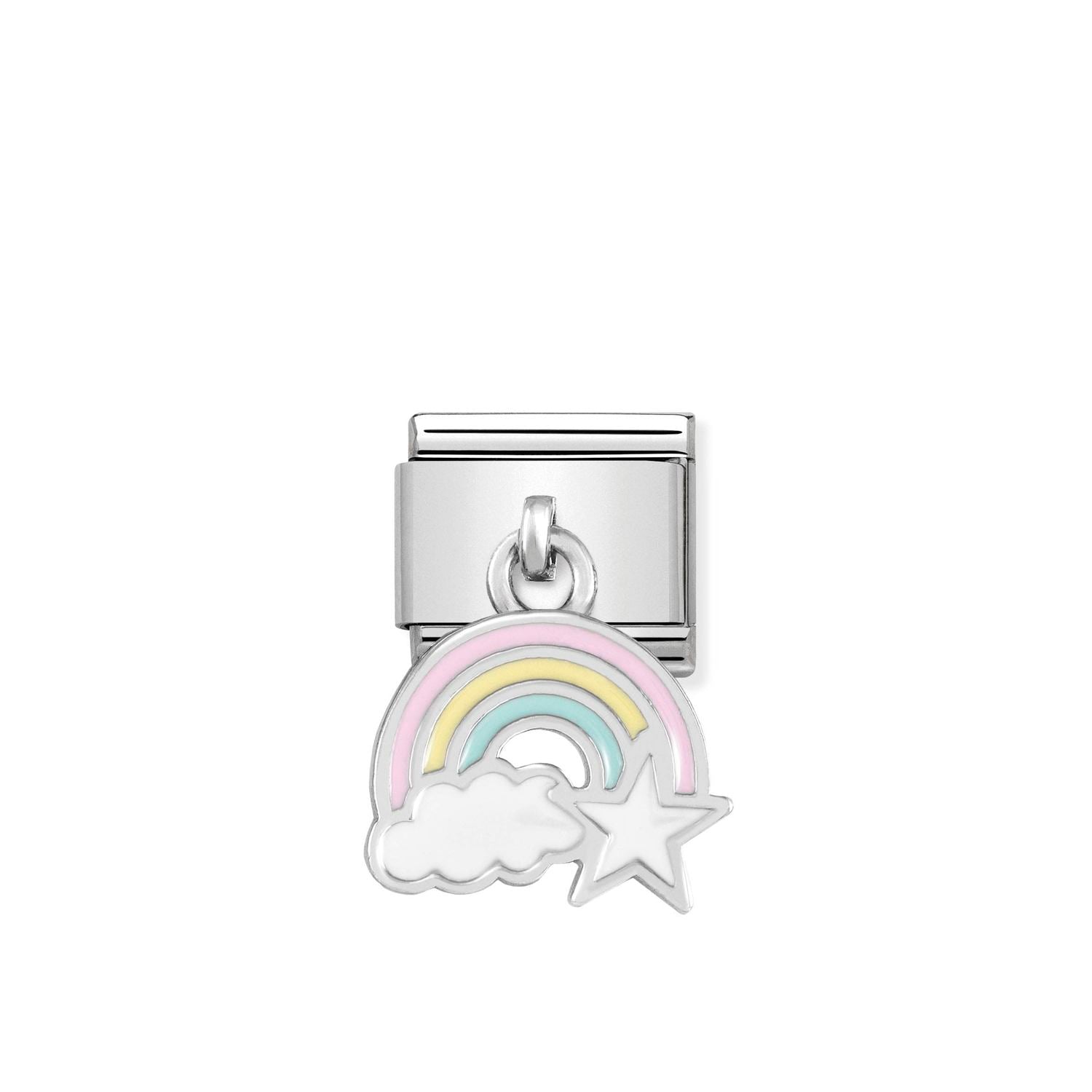 Nomination Classic CHARMS Silver Rainbow Charm
