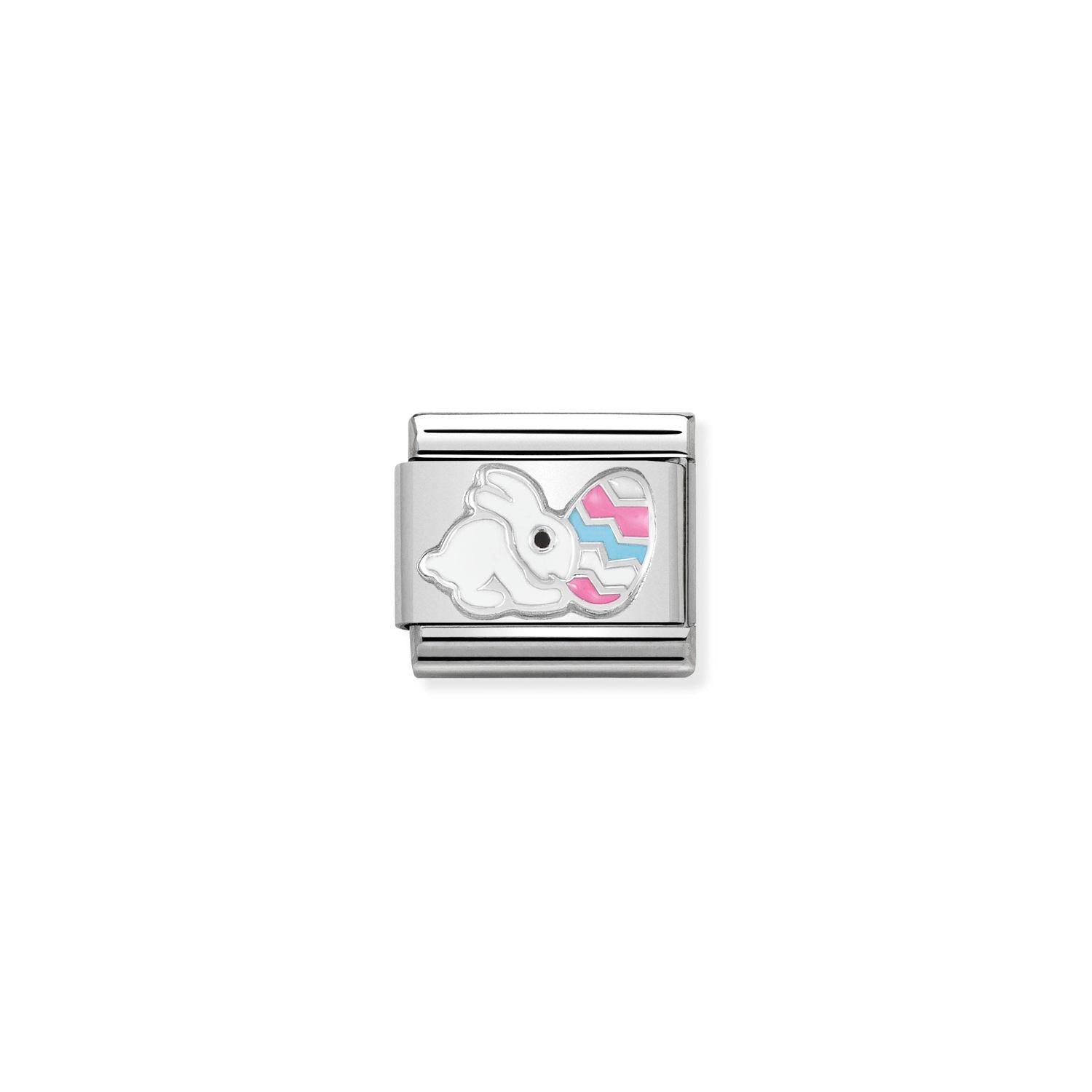 Nomination Classic Silver Easter bunny Charm