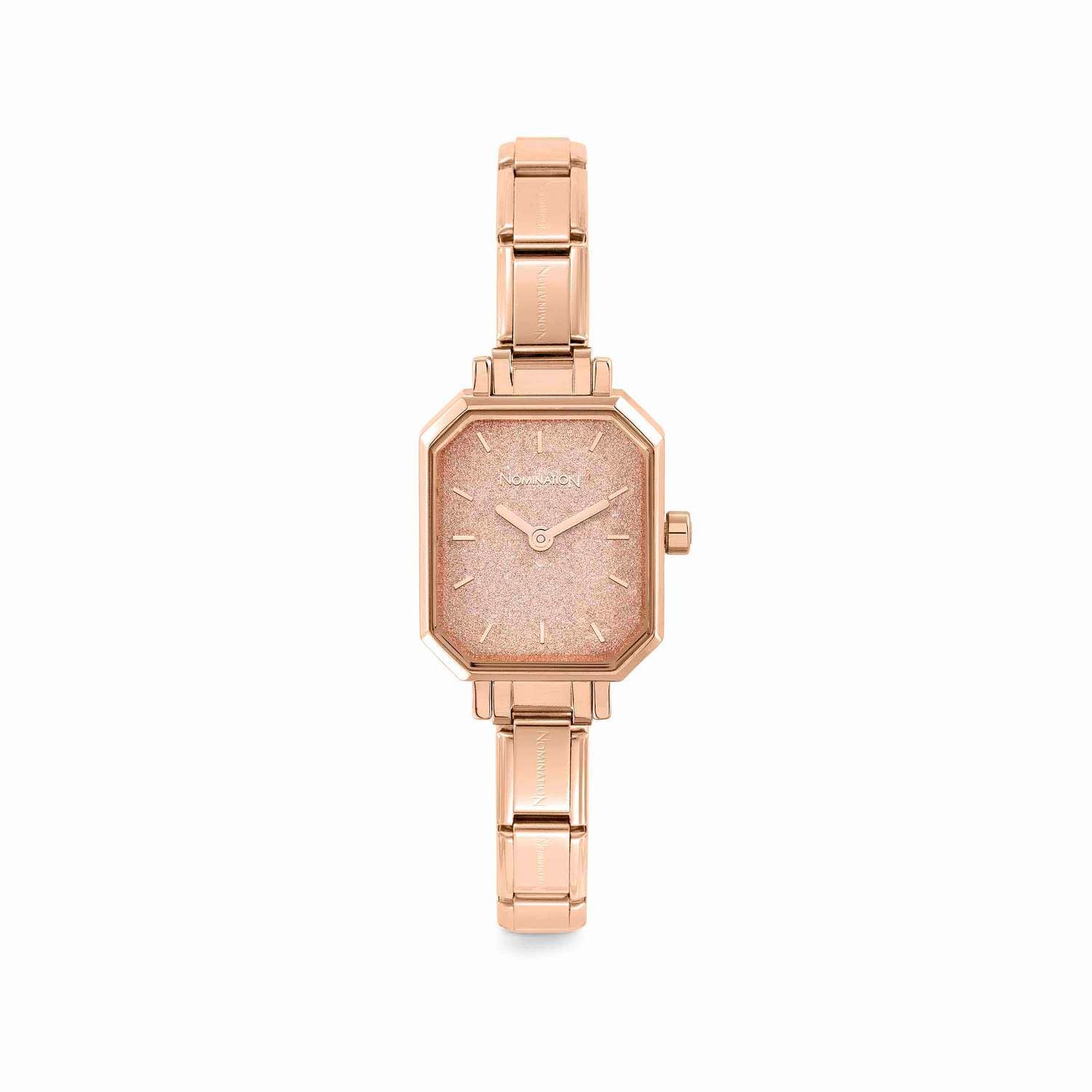Nomination Paris watch Rose Gold Glitter Rose