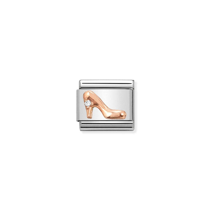 Nomination Classic 9ct Rose Gold and CZ Stiletto Charm