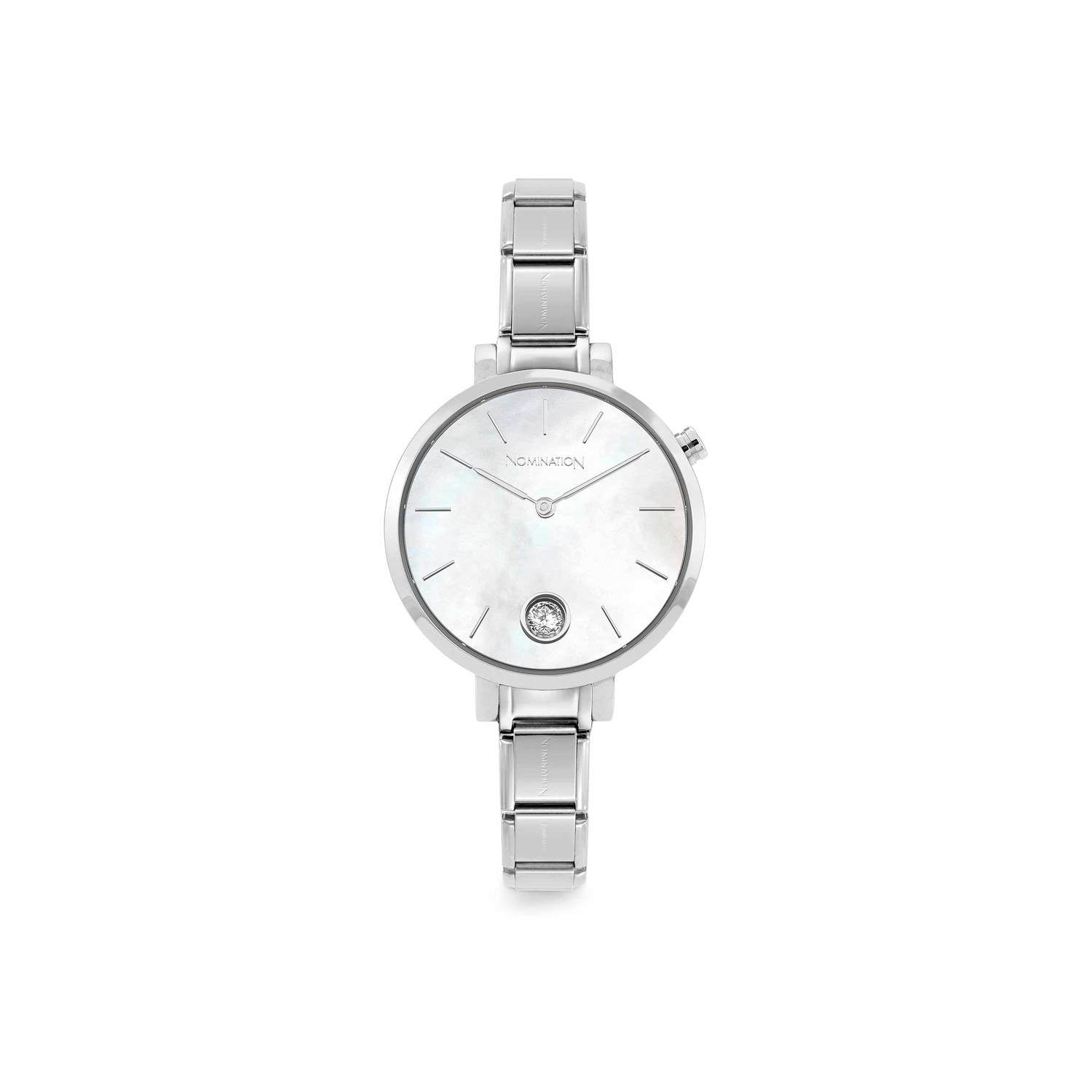 Nomination Paris Round watch Mother of pearl