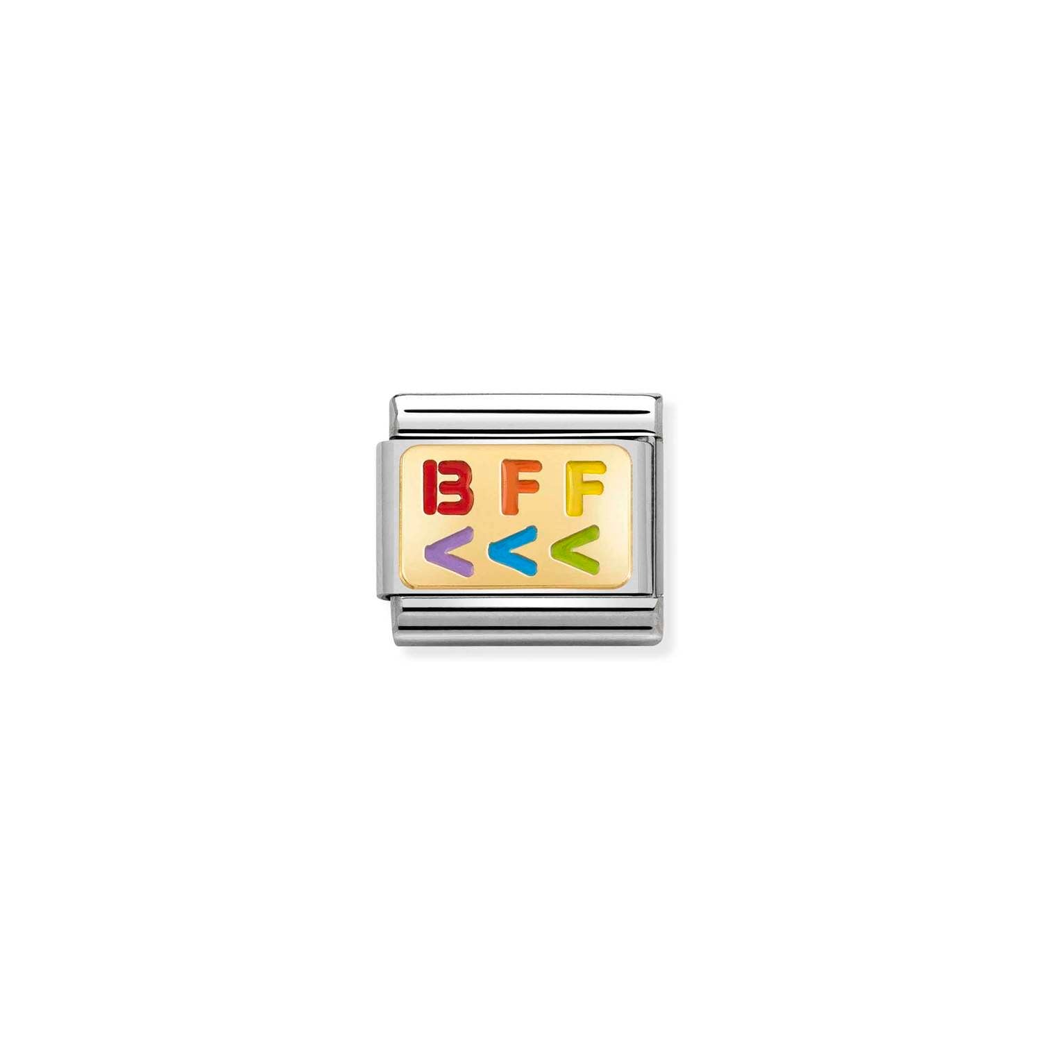 Nomination Classic Gold BFF left arrows Charm