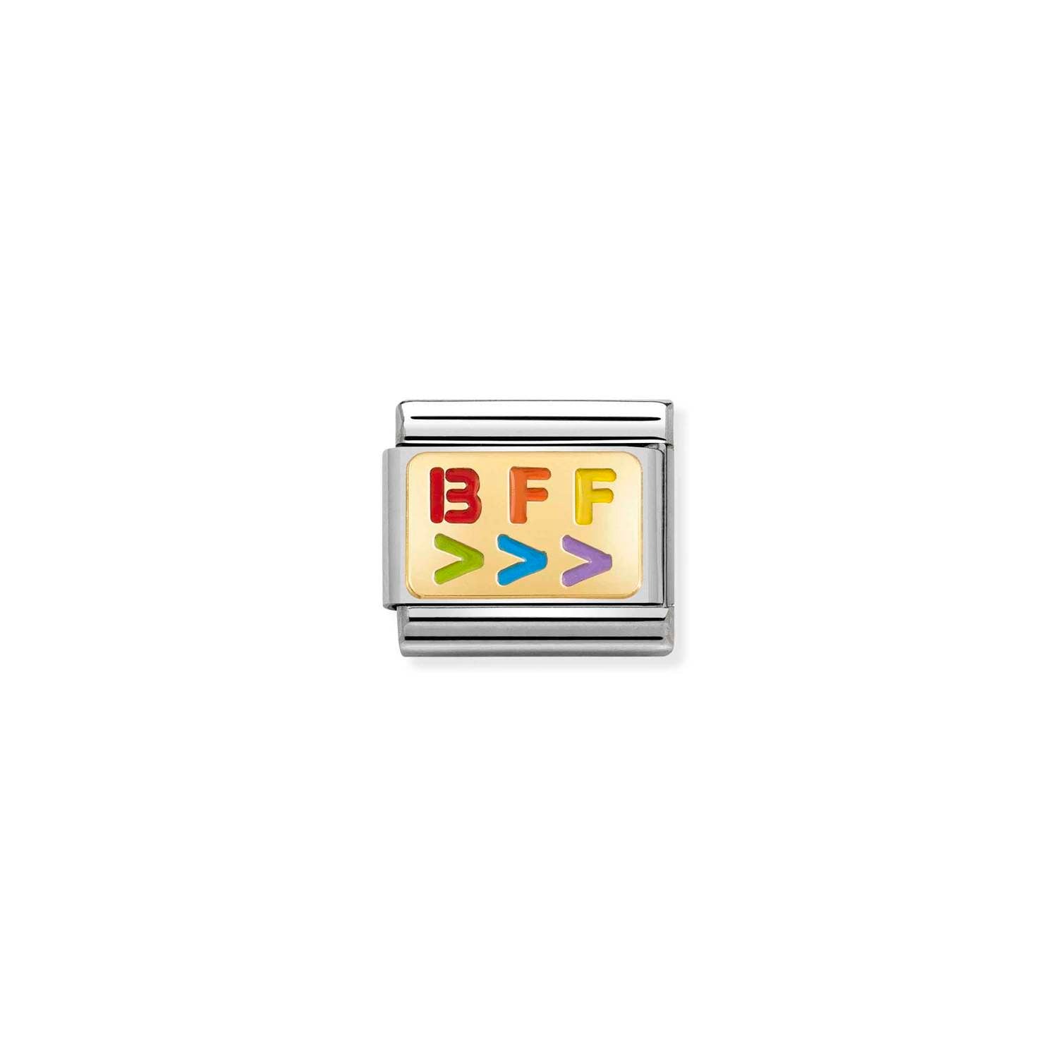 Nomination Classic Gold BFF right arrows Charm