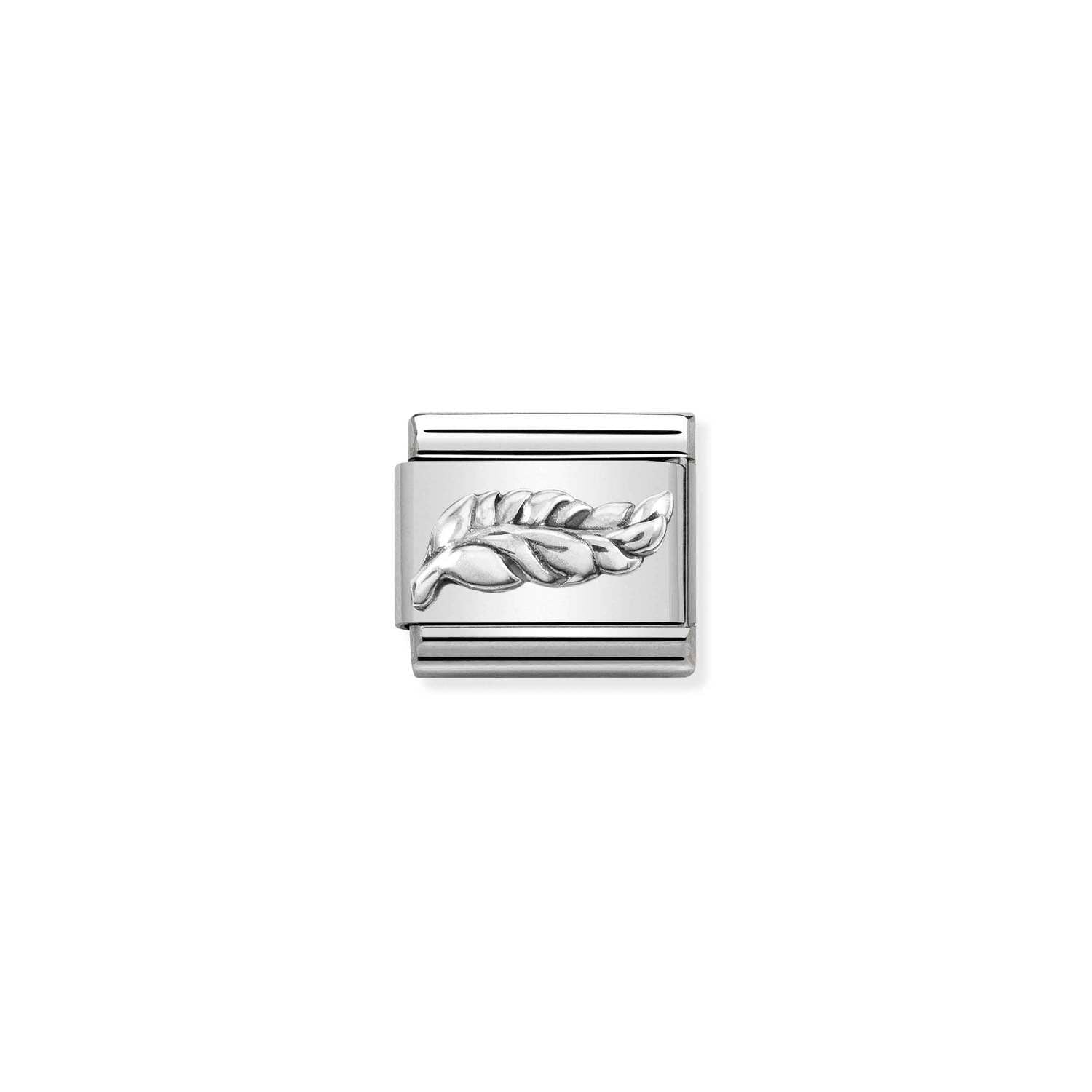 Nomination Classic OXIDIZED SYMBOLS in Silver Feather Charm