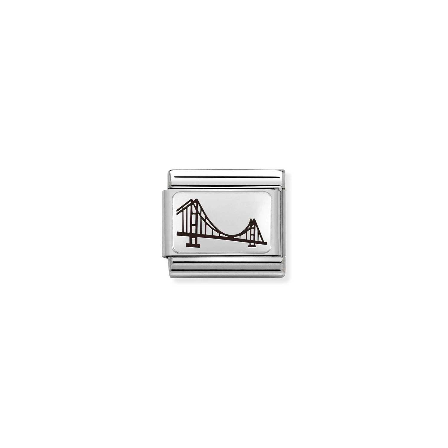 Nomination Classic PLATES Silver Humber Bridge Charm