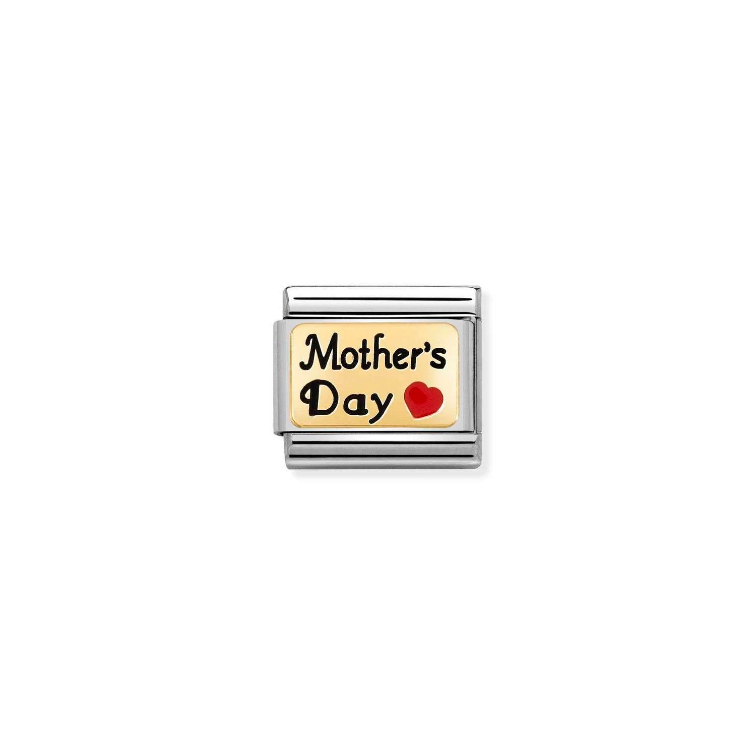 Nomination Classic Gold Mothers Day Heart Charm