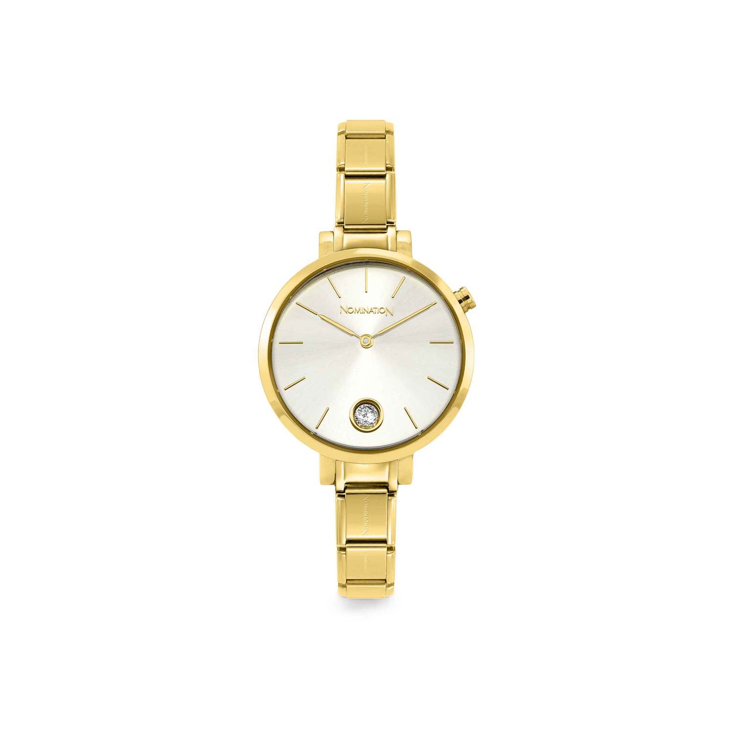Nomination Paris Round watch Gold Silver
