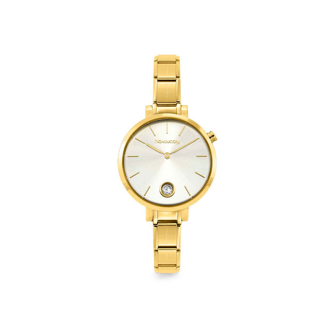 Nomination Paris Round watch Gold Silver