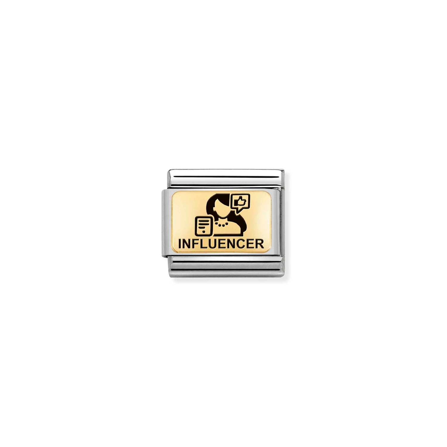 Nomination Classic Gold Influencer Charm