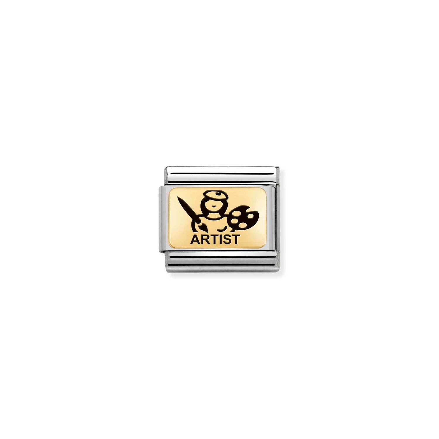 Nomination Classic Gold Artist Charm