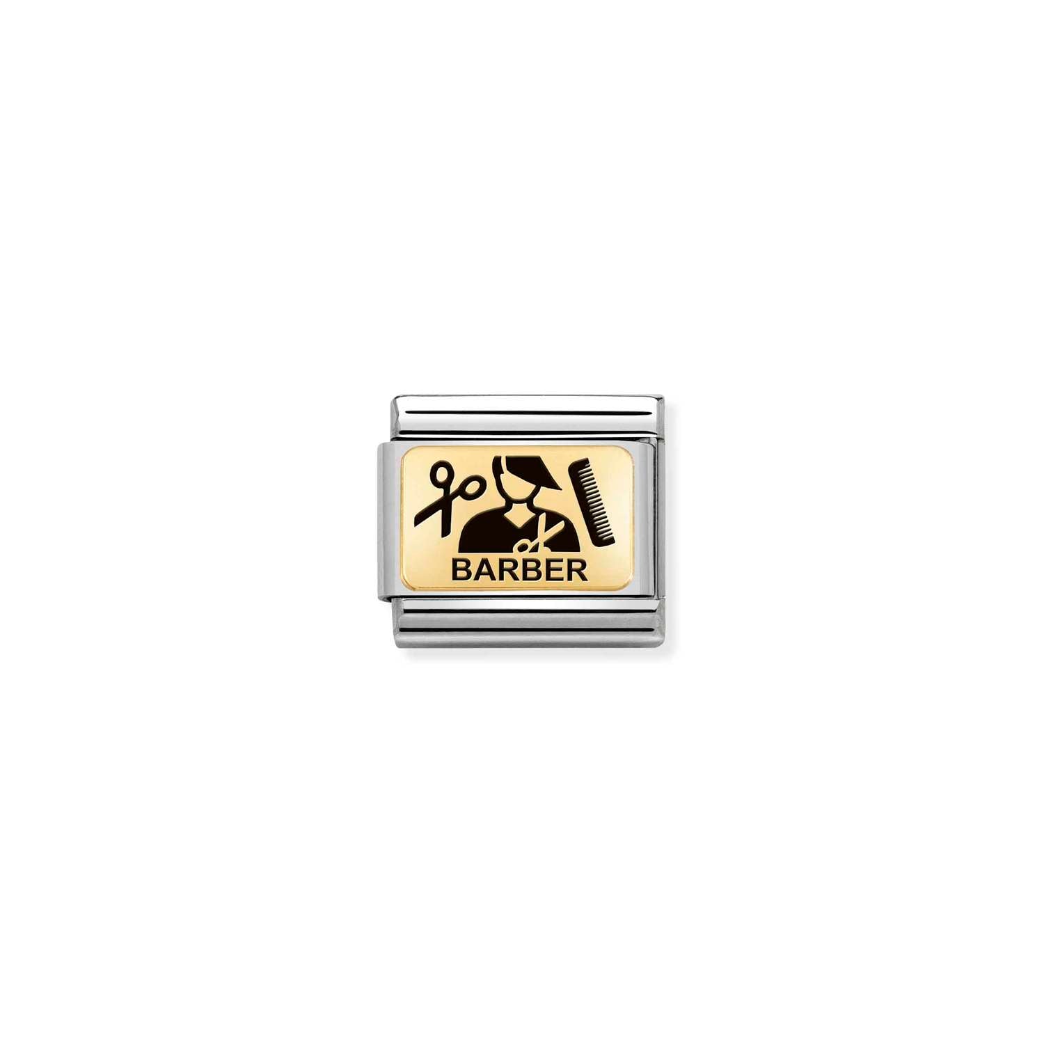 Nomination Classic Gold Barber Charm