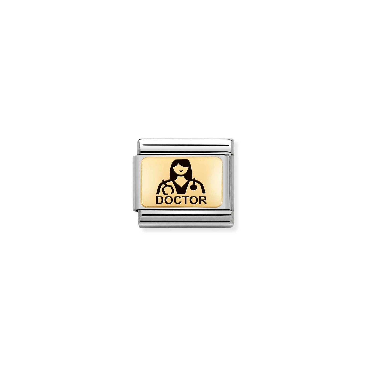 Nomination Classic Gold Female Doctor Charm
