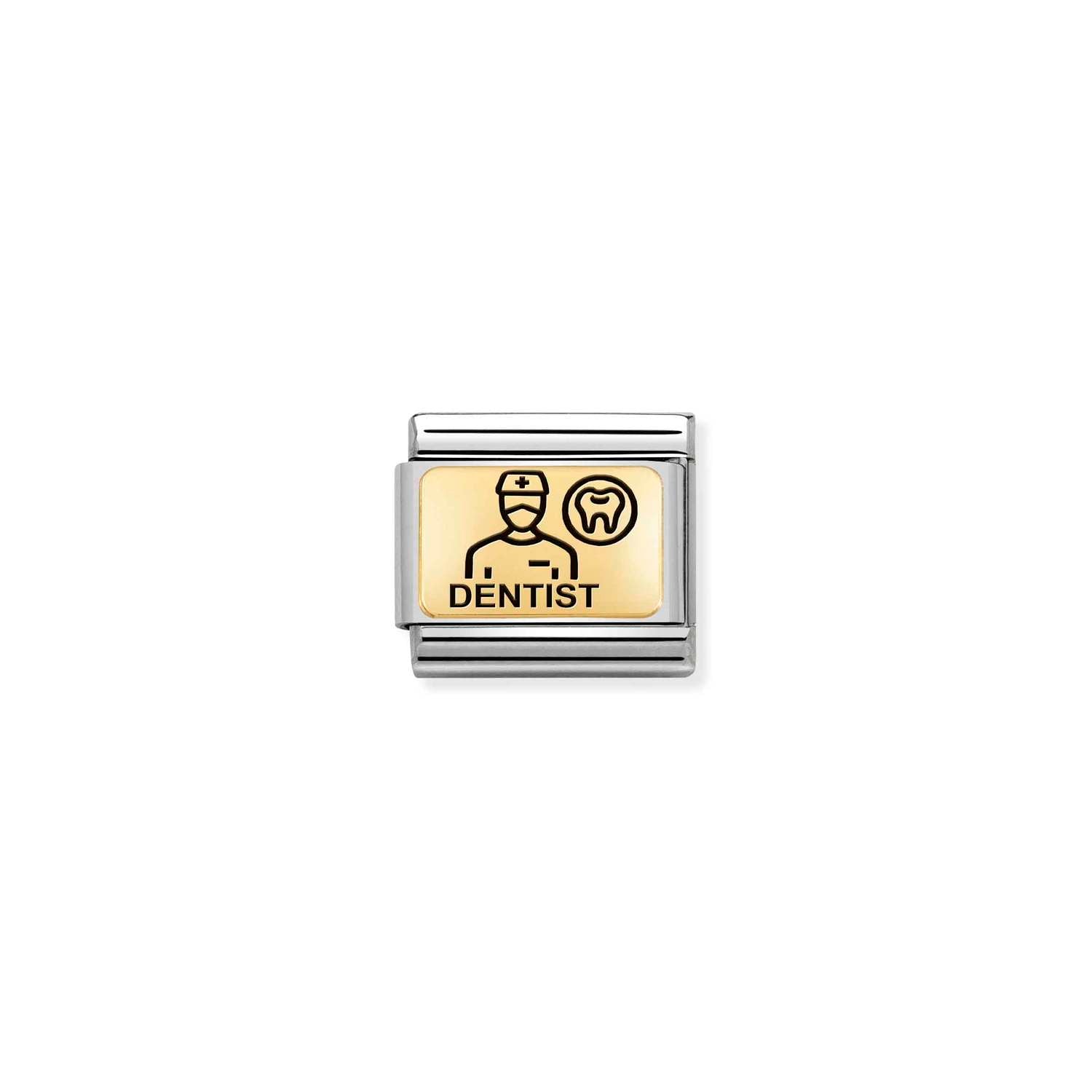Nomination Classic Gold Dentist Charm