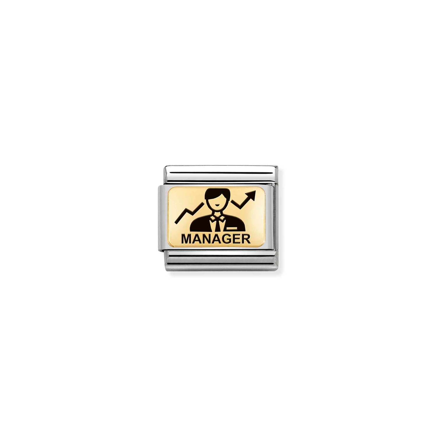 Nomination Classic Gold Manager (HIM Charm Charm