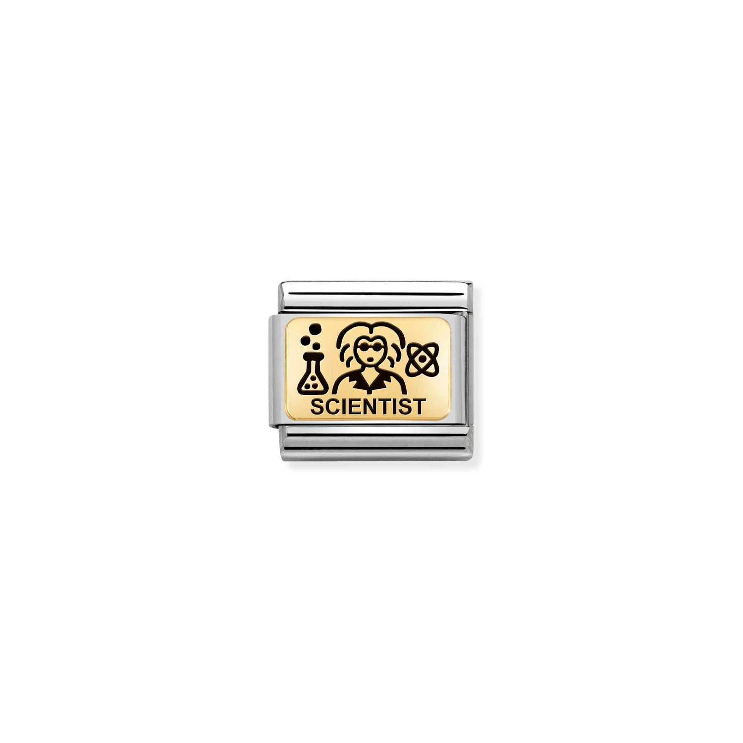 Nomination Classic Gold Scientist Charm