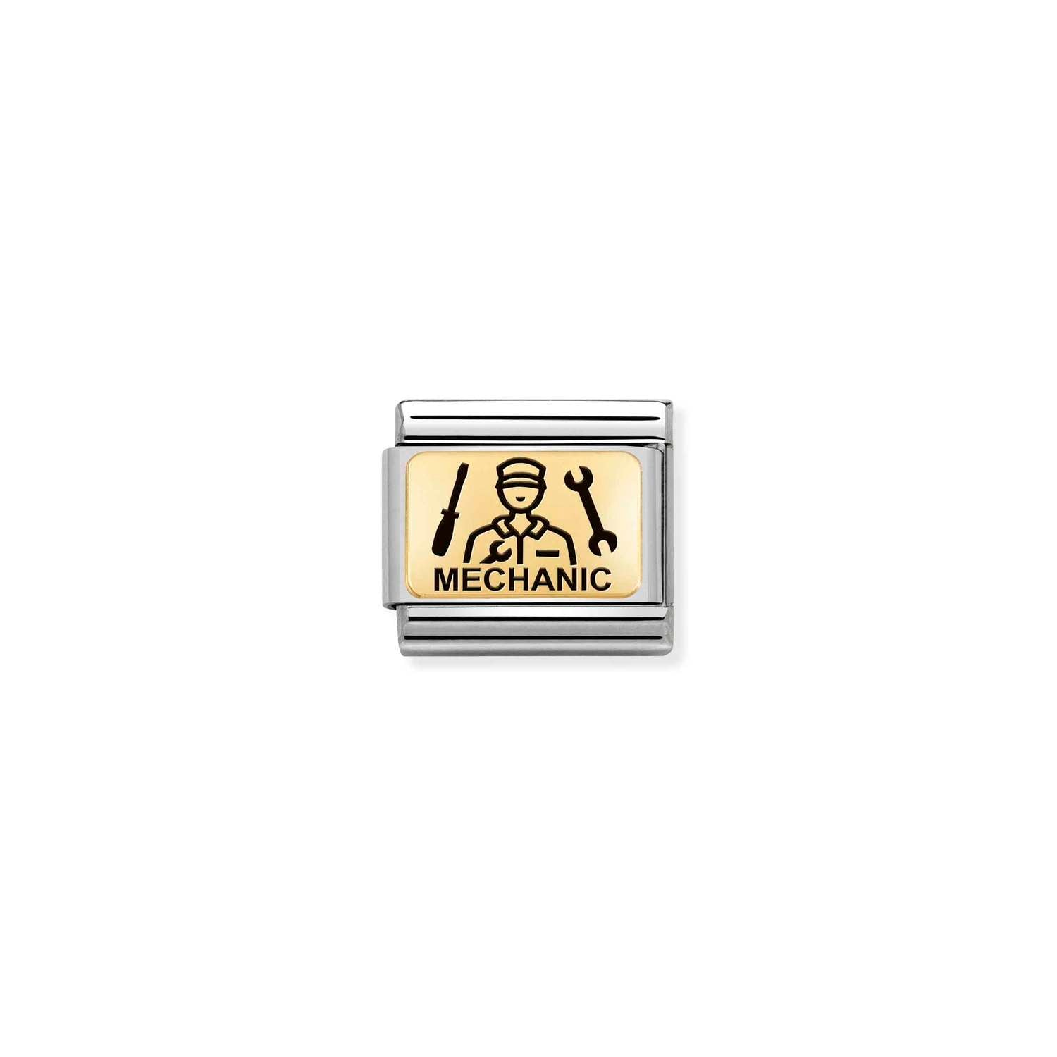 Nomination Classic Gold Mechanic Charm