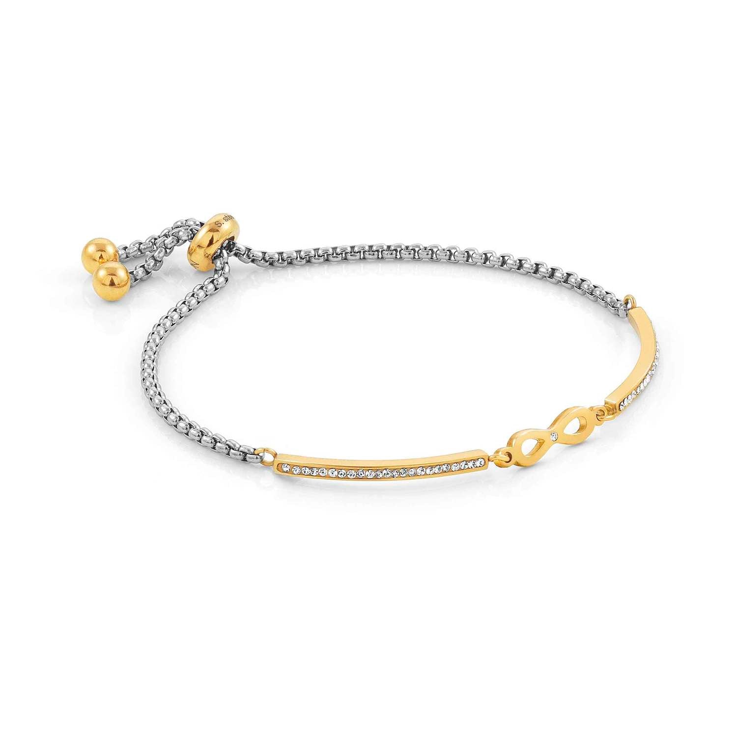 MILLELUCI Gold Infinite bracelet