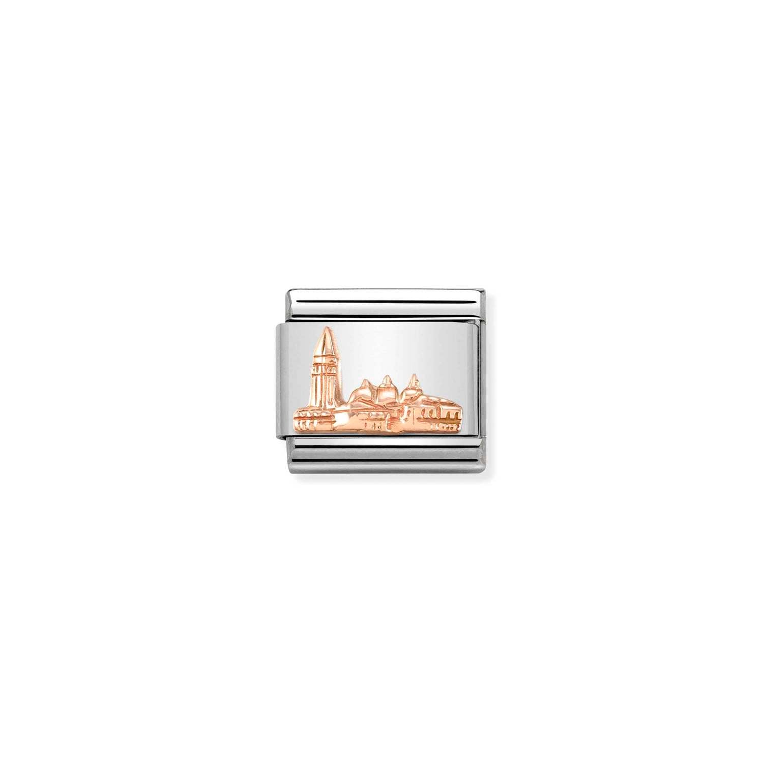 Nomination Classic RELIEF SYMBOLS 9ct Rose Gold San Marco Square Charm