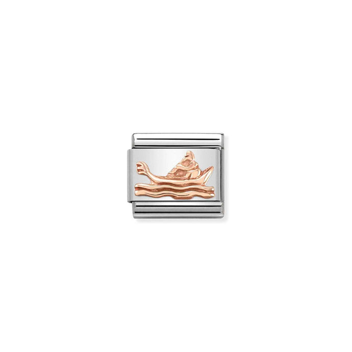 Nomination Classic RELIEF SYMBOLS 9ct Rose Gold Gondola Charm