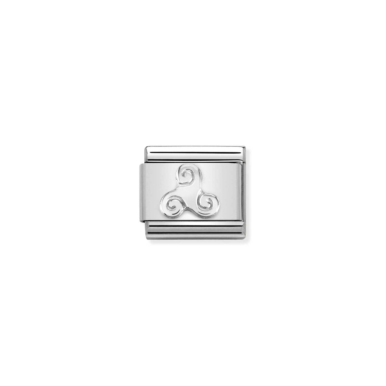 Nomination Classic SYMBOLS in Silver Triskell Charm