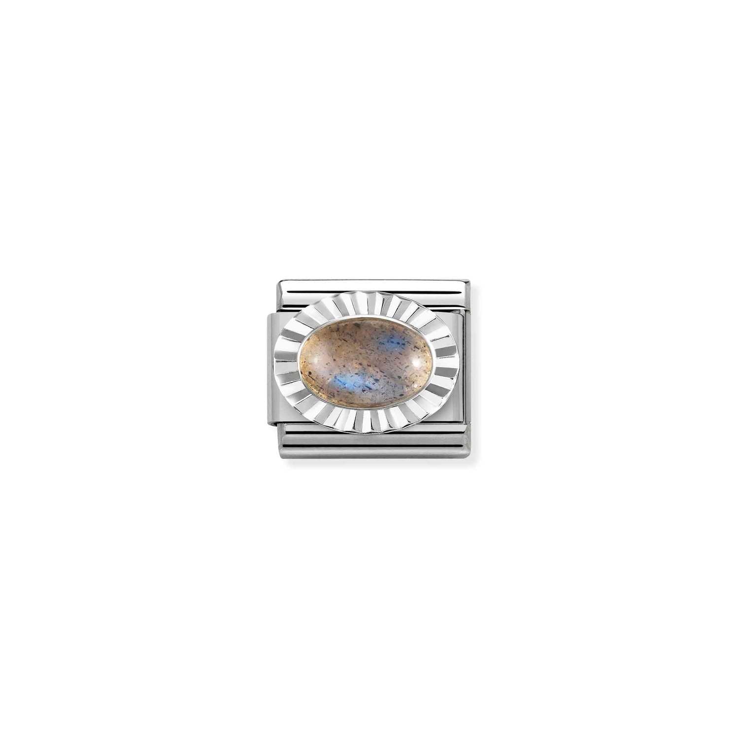 Nomination Classic Silver LABRADORITE Charm