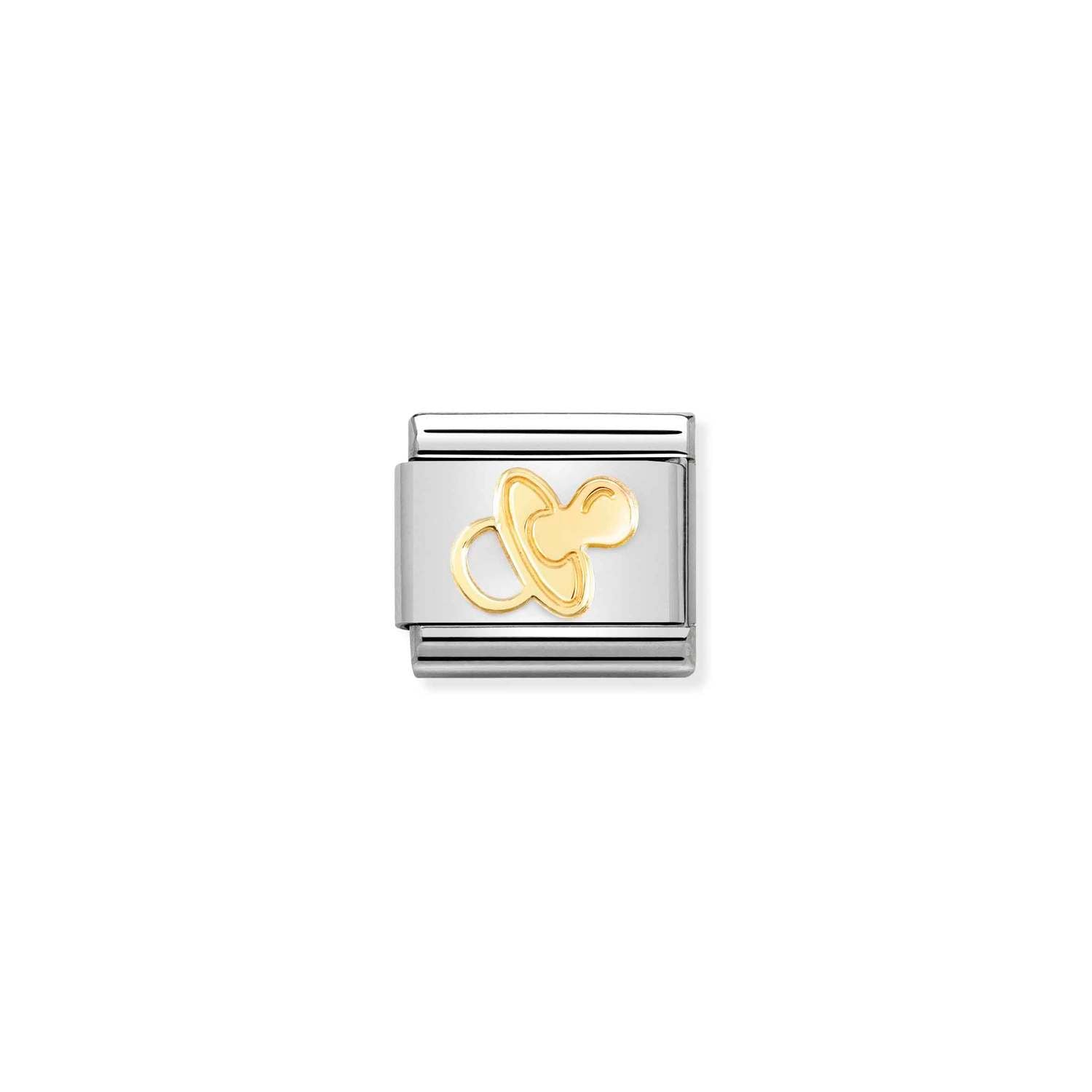 Nomination Classic Gold Pacifier Charm
