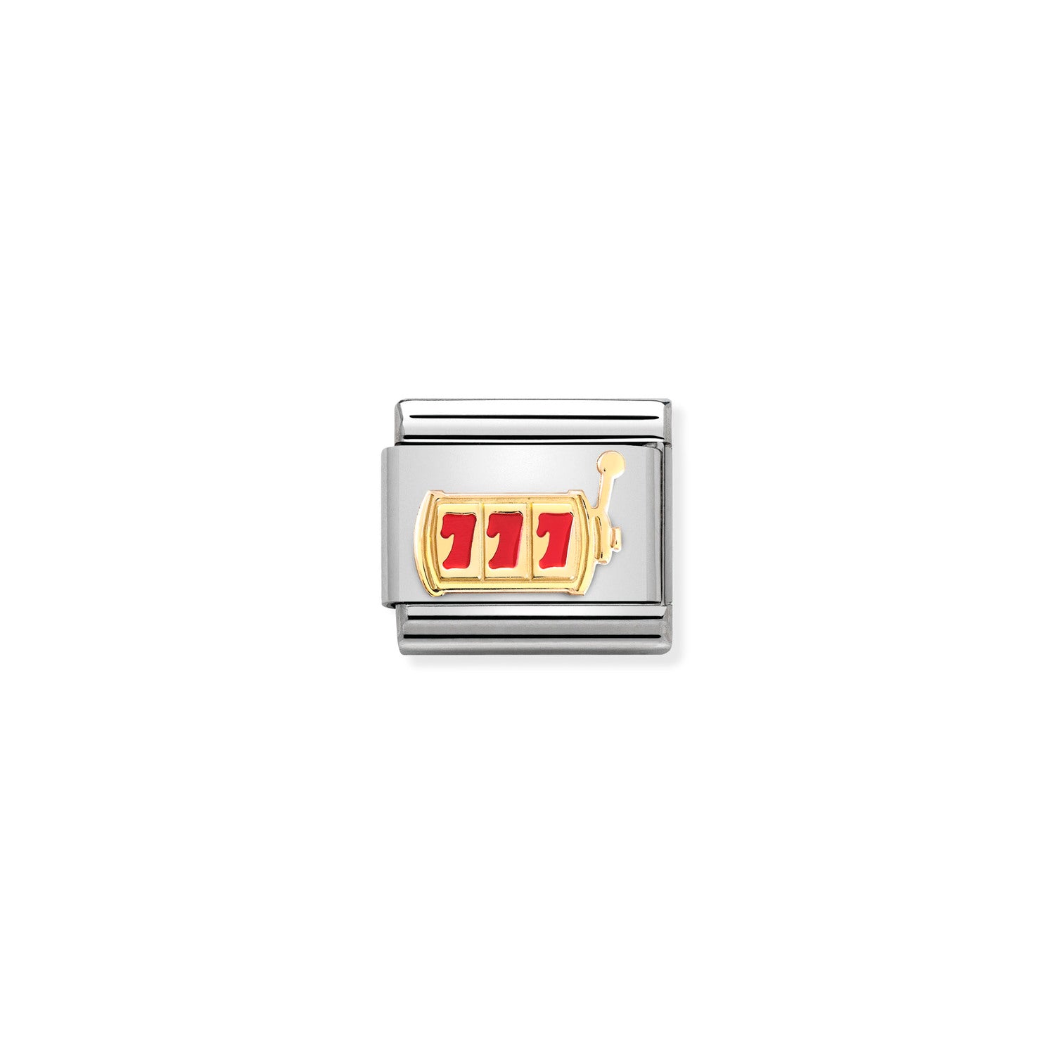 Nomination Classic Gold Slot Machine Charm