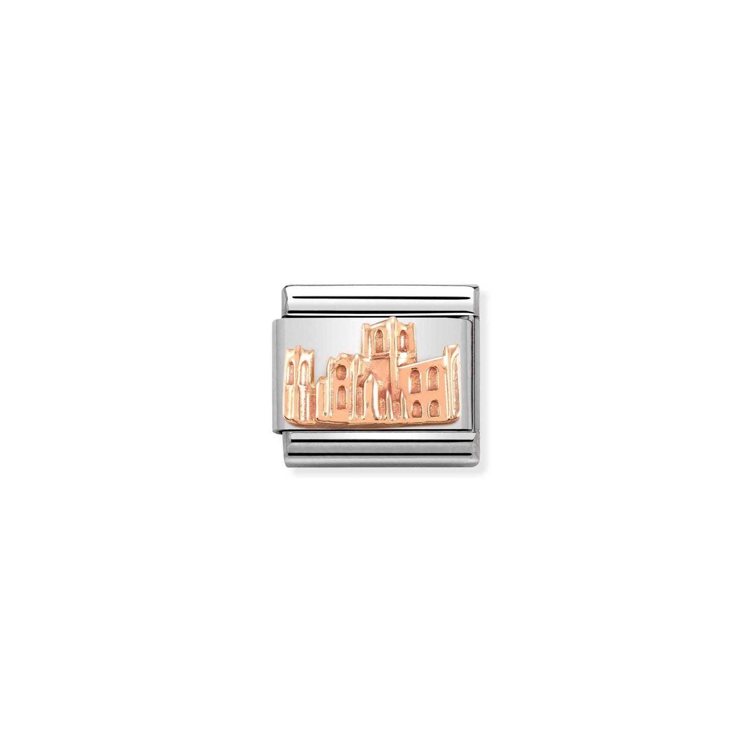 Nomination Classic RELIEF SYMBOLS 9ct Rose Gold York Minster Charm