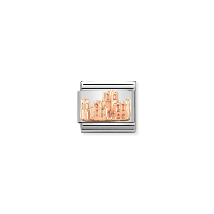 Nomination Classic RELIEF SYMBOLS 9ct Rose Gold York Minster Charm