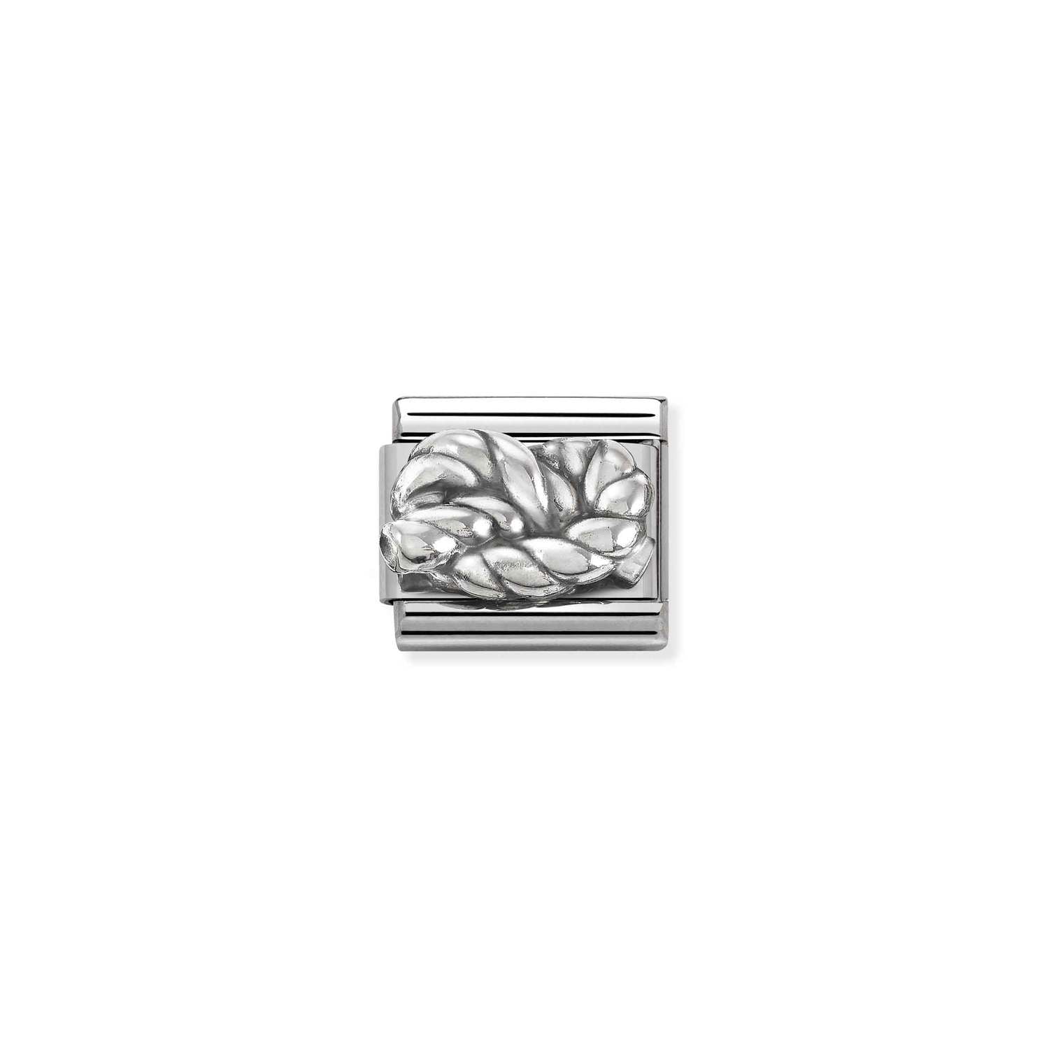 Nomination Classic OXIDIZED SYMBOLS in Silver Knot Charm