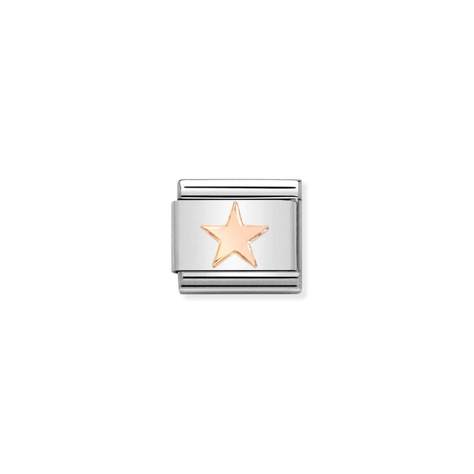 Nomination Classic SYMBOLS 9ct Rose Gold Star Charm