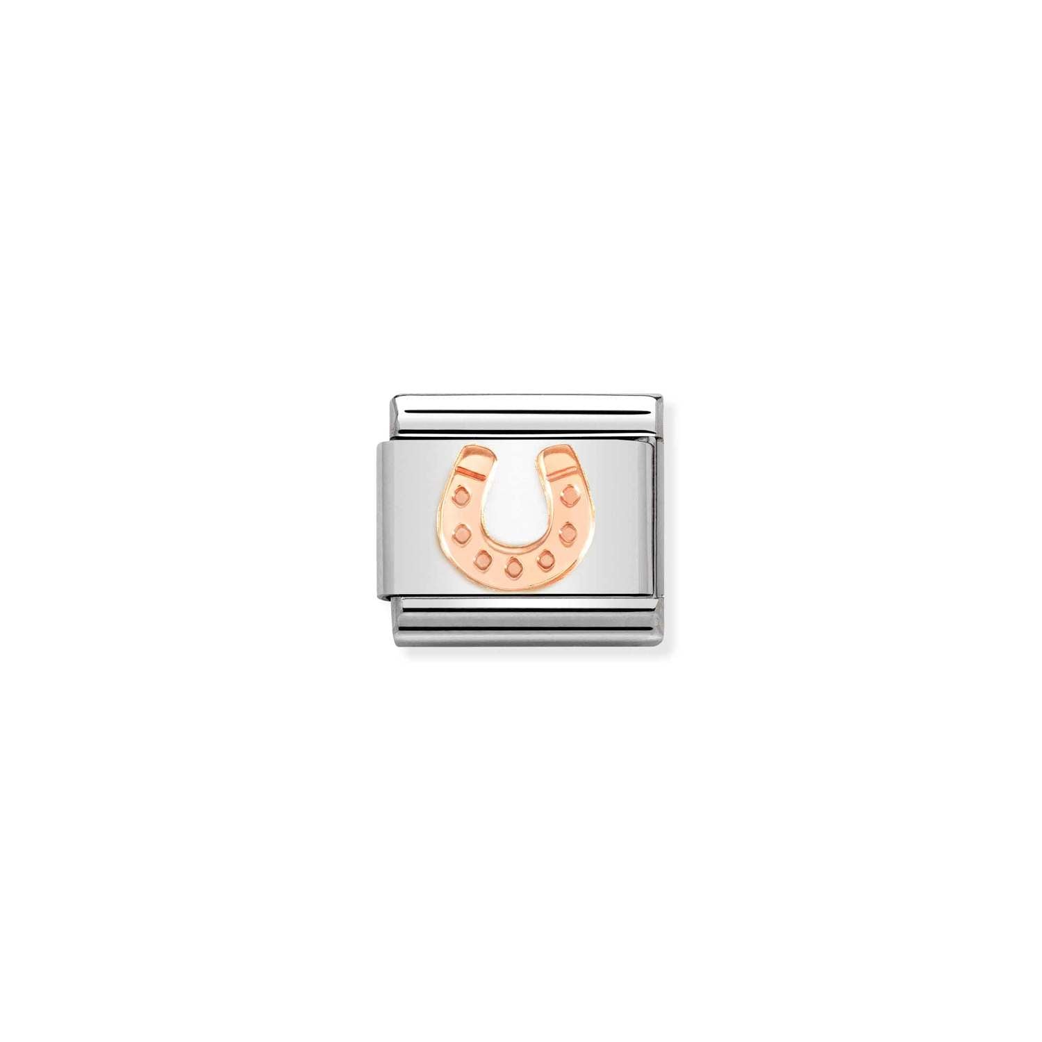 Nomination Classic SYMBOLS 9ct Rose Gold Horseshoe Charm