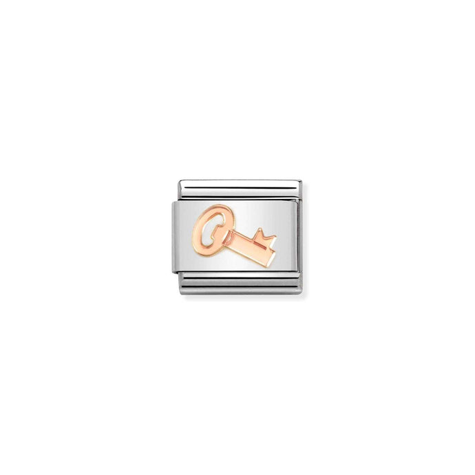 Nomination Classic SYMBOLS 9ct Rose Gold Key Charm
