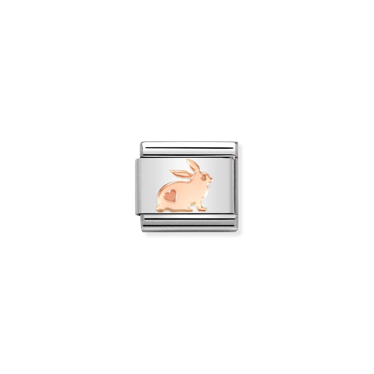 Nomination Classic SYMBOLS 9ct Rose Gold Rabbit Charm