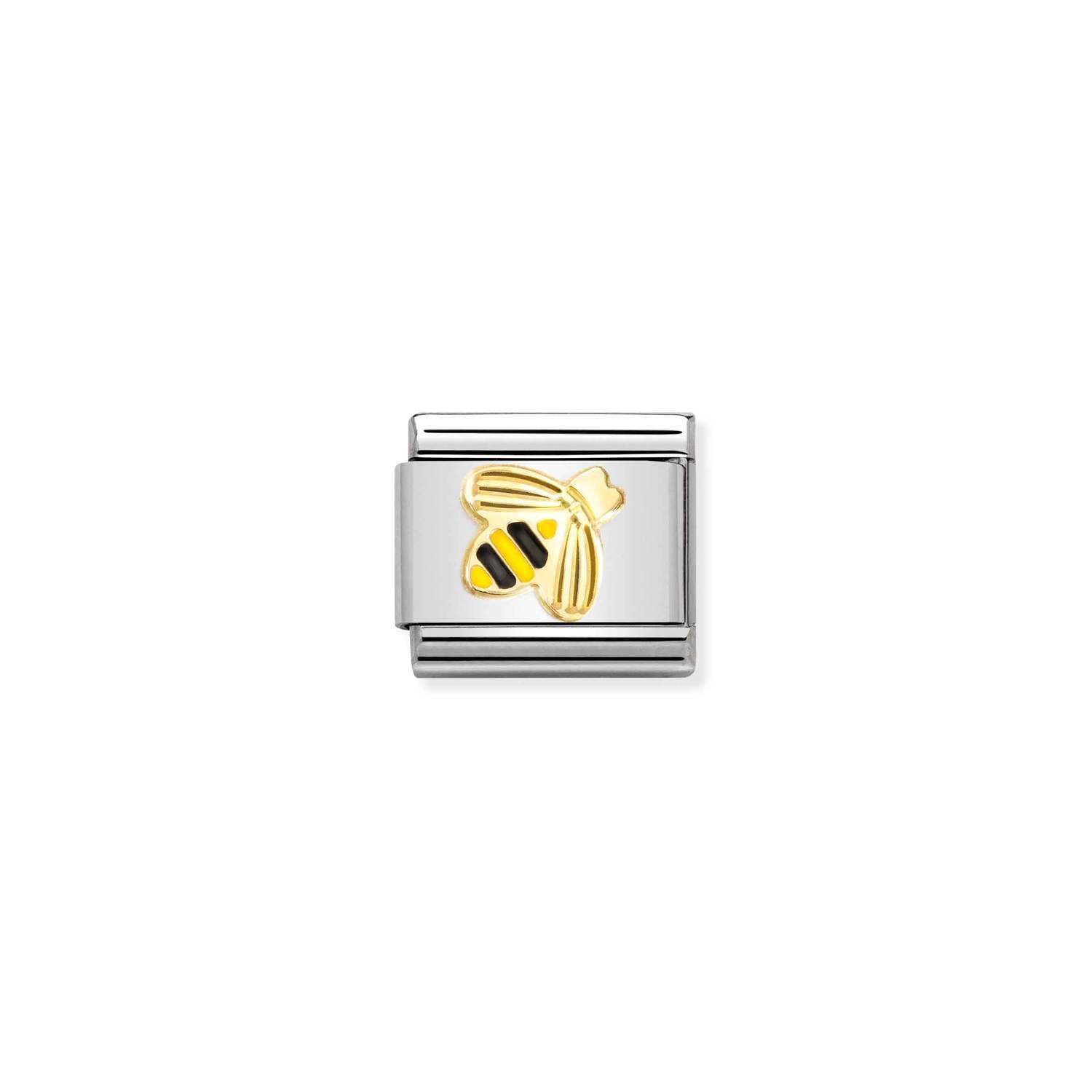 Nomination Classic Gold Diamond-coated Bee Charm