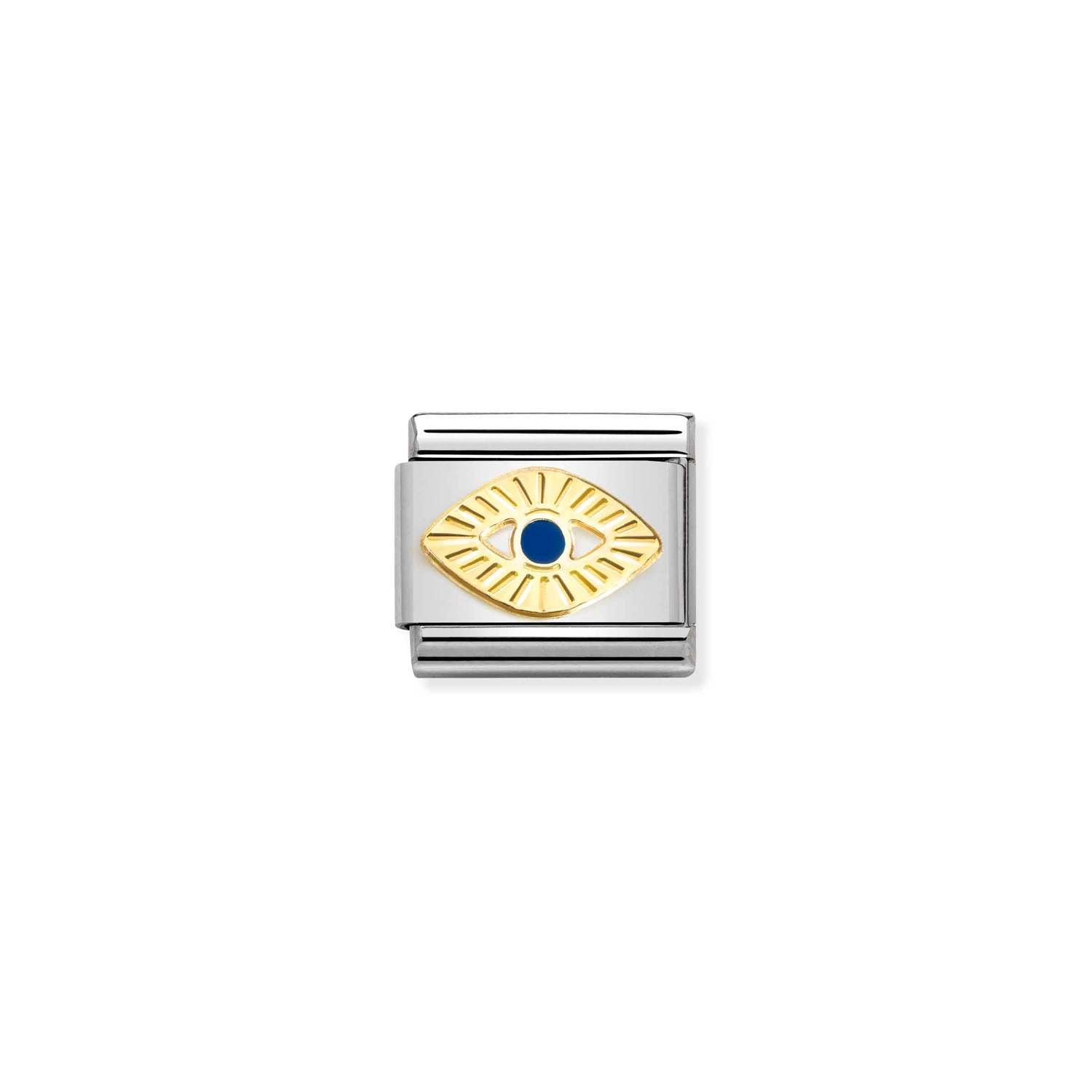 Nomination Classic Gold Diamond-coated God Eye Charm